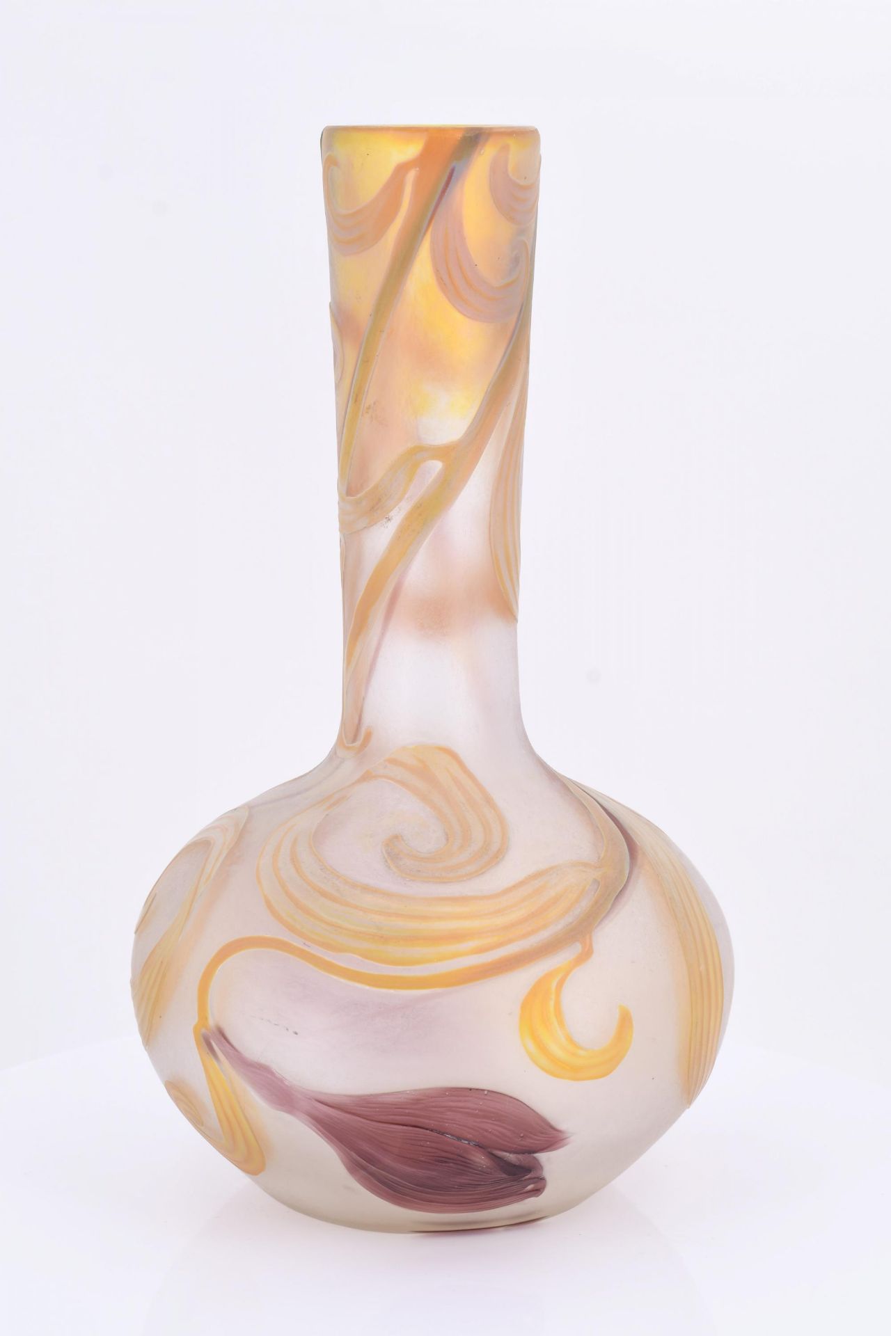 Vase with autumn crocus - Image 4 of 7