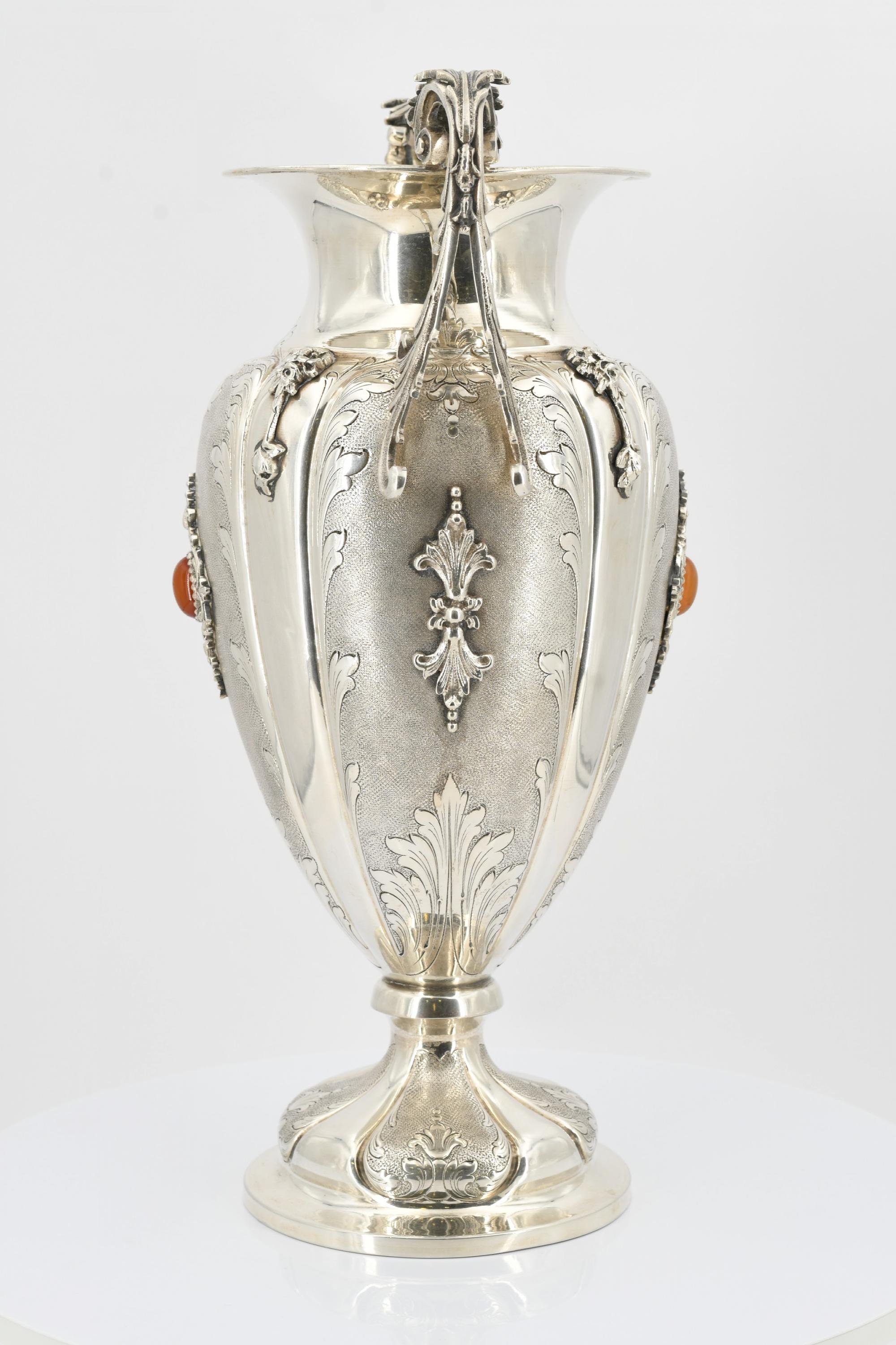 Baluster-shaped vase with rich ornamental décor - Image 5 of 7