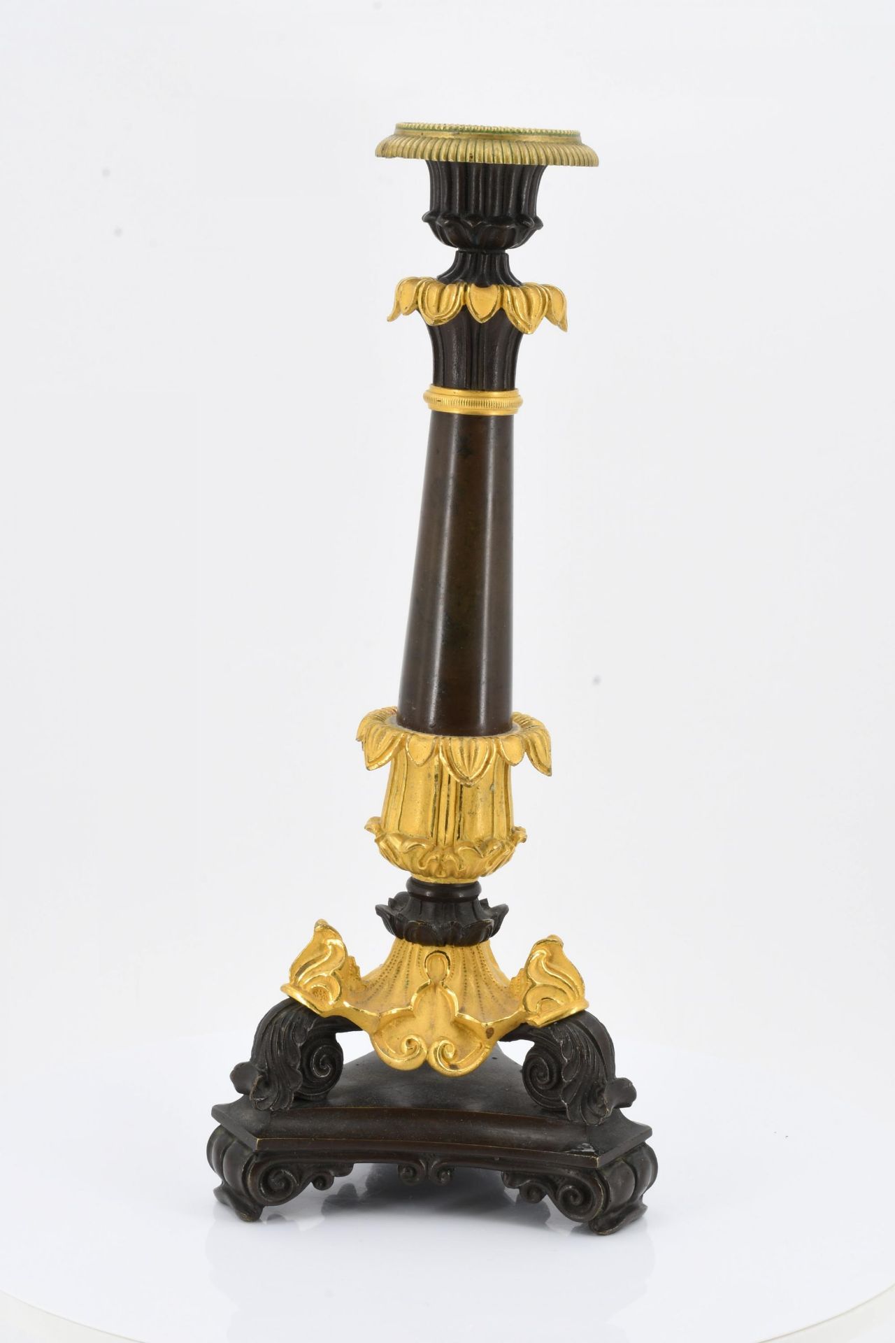 Pair of Charles X candlesticks - Image 3 of 7