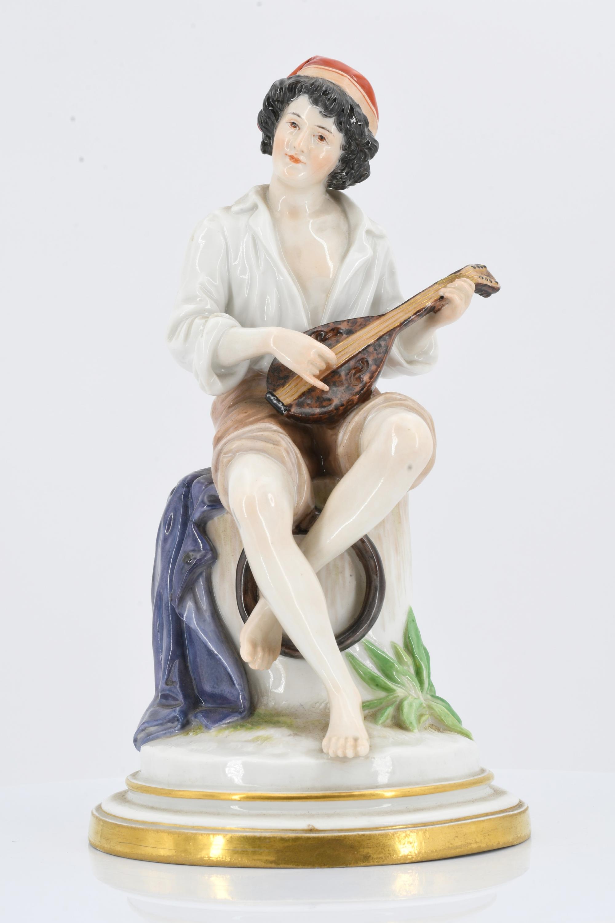 Lute player - Image 2 of 6