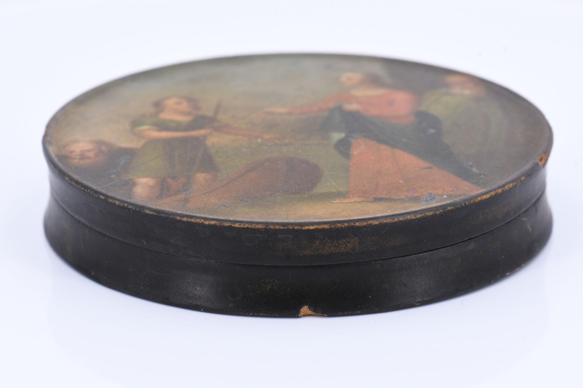 Round box "Calling of Peter and Andrew" - Image 4 of 5