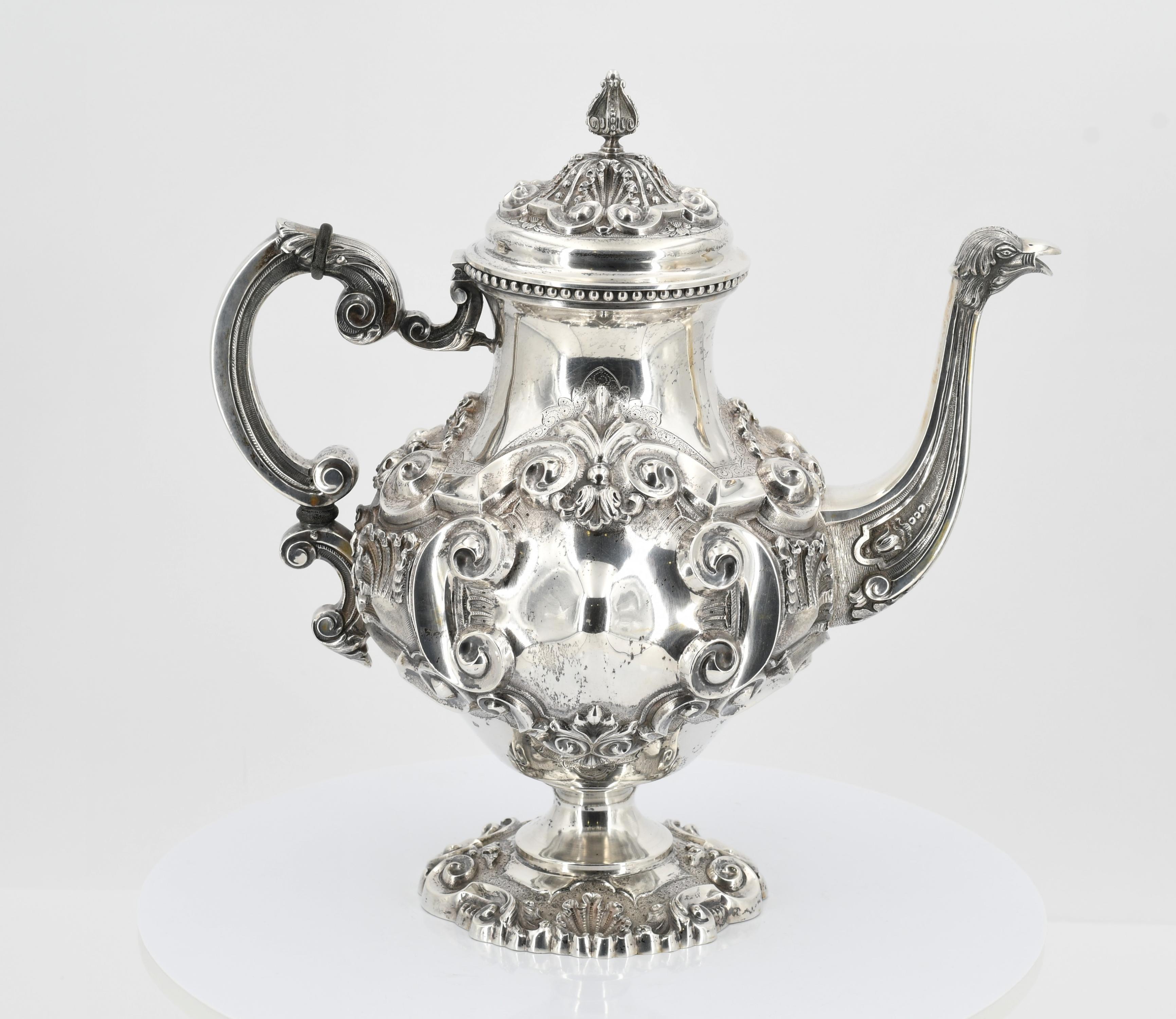 Magnificent Coffee and Tea Service with Tray - Image 16 of 27