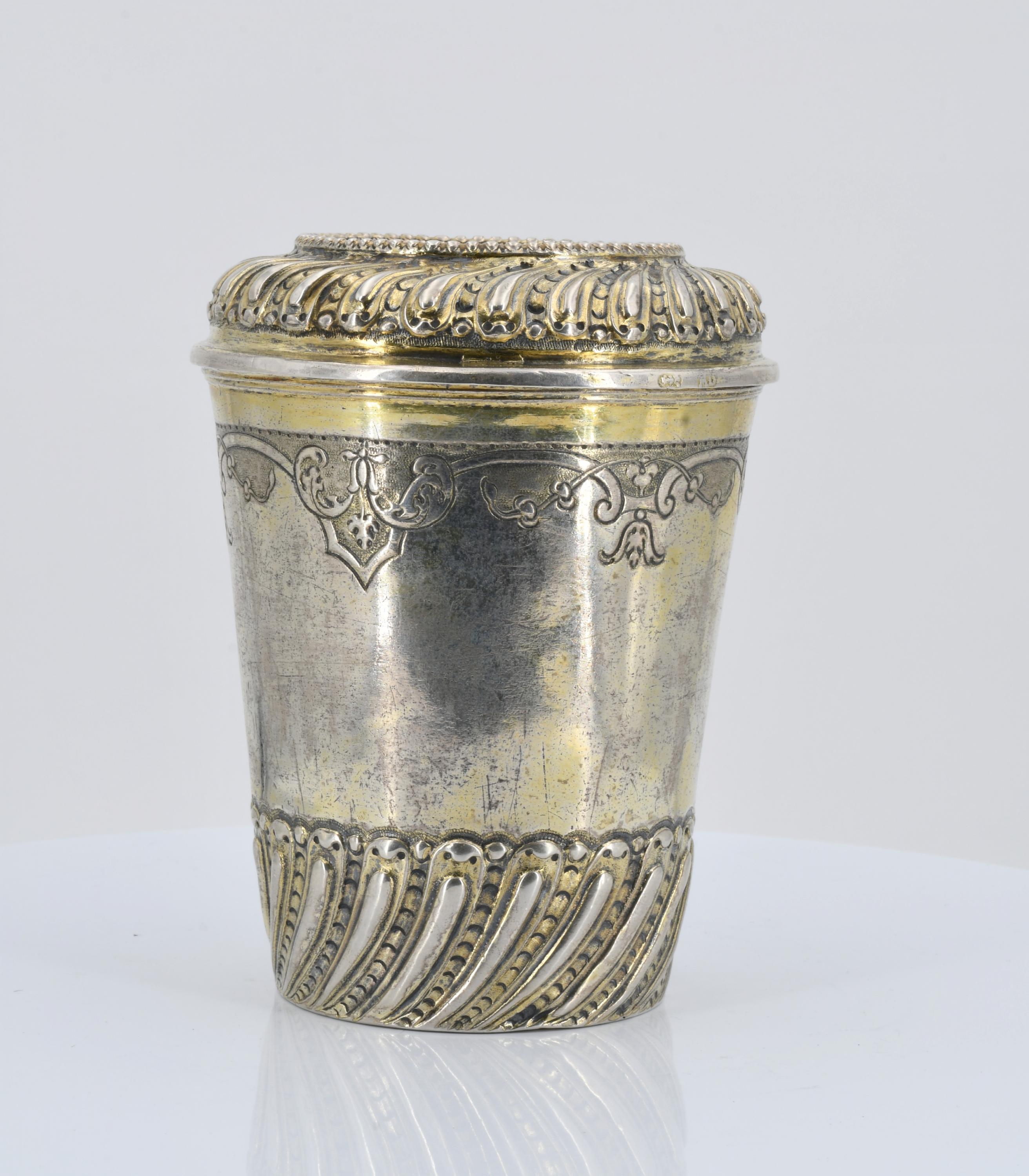 Lidded Régence cup - Image 2 of 7