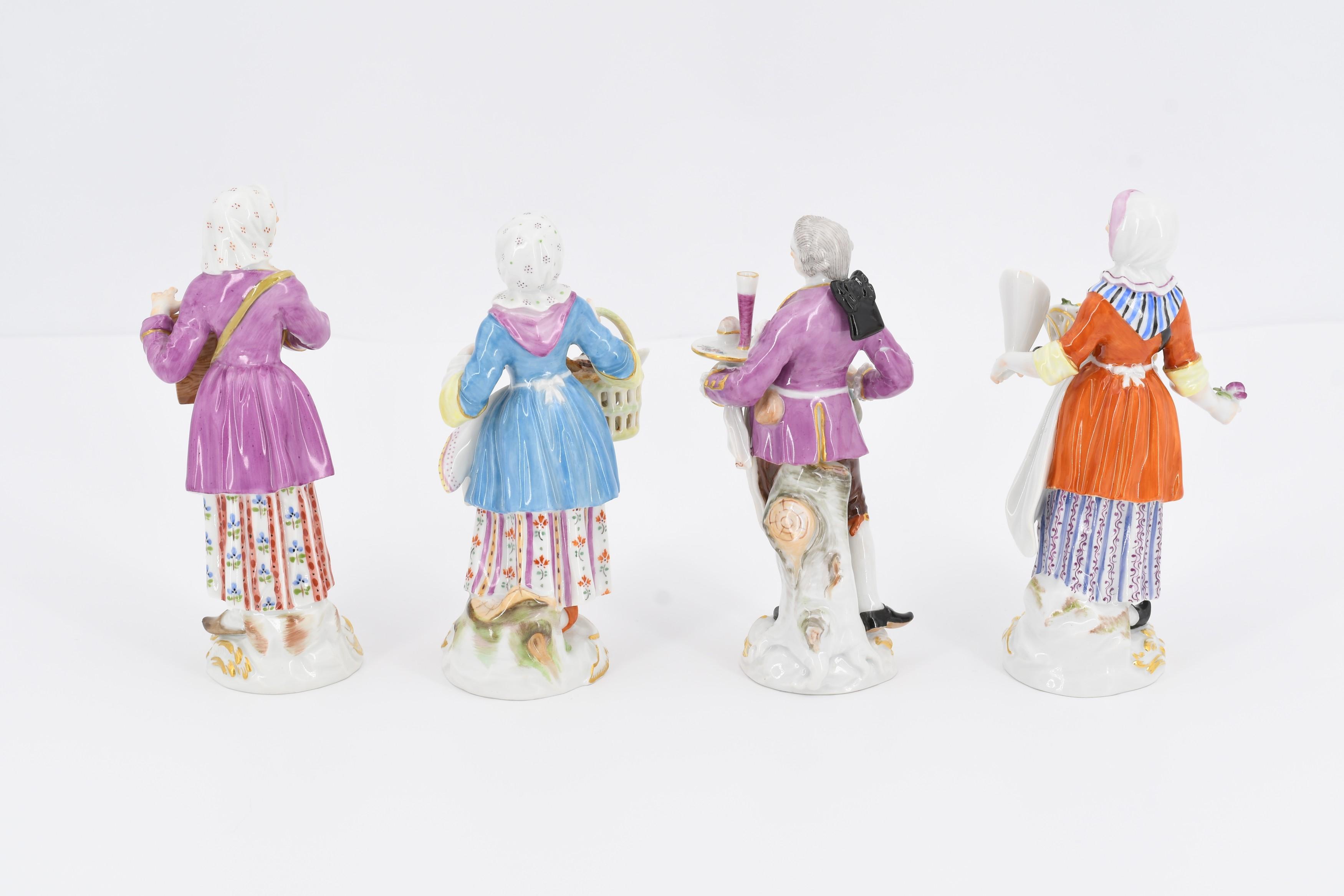 12 figurines from a series "Cris de Paris" - Image 4 of 16