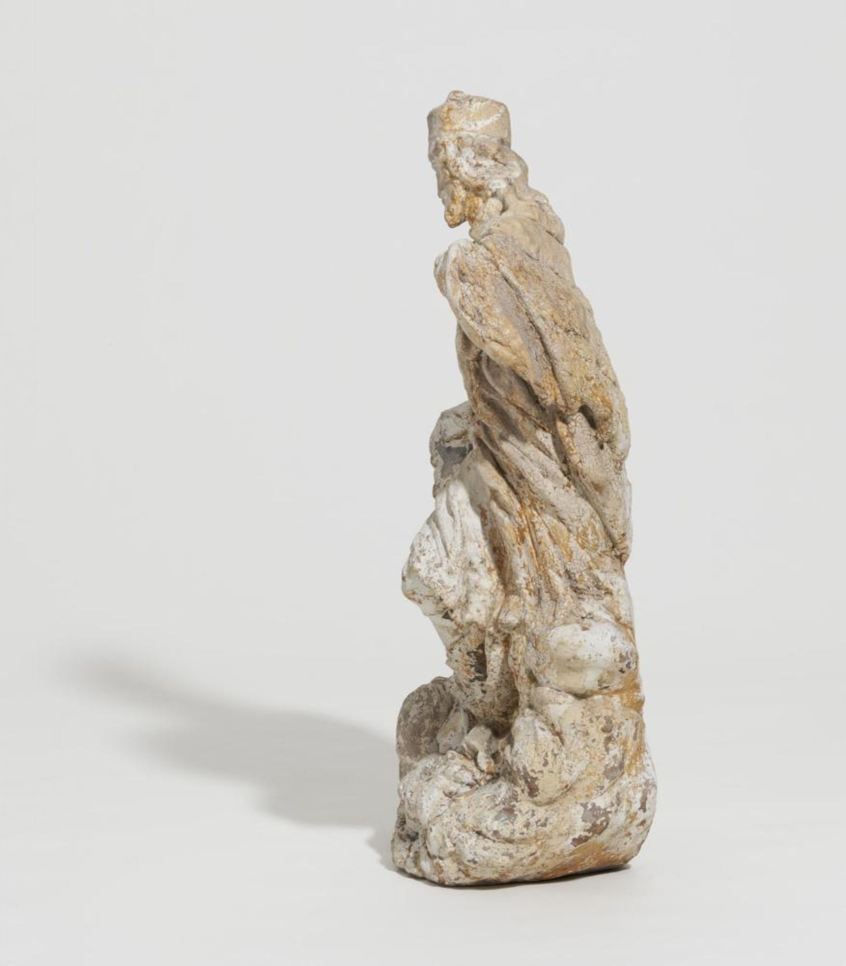 Sandstone figure of St. Nepomuk - Image 3 of 7