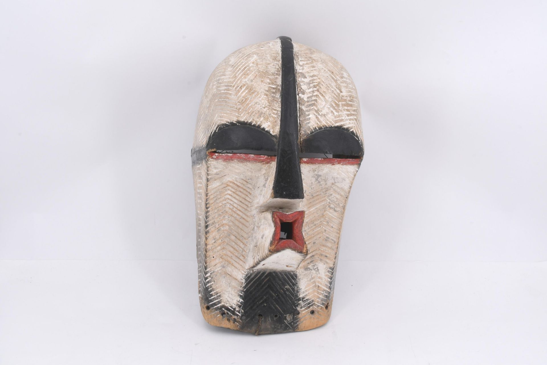 Wooden Kifwebe mask - Image 2 of 7