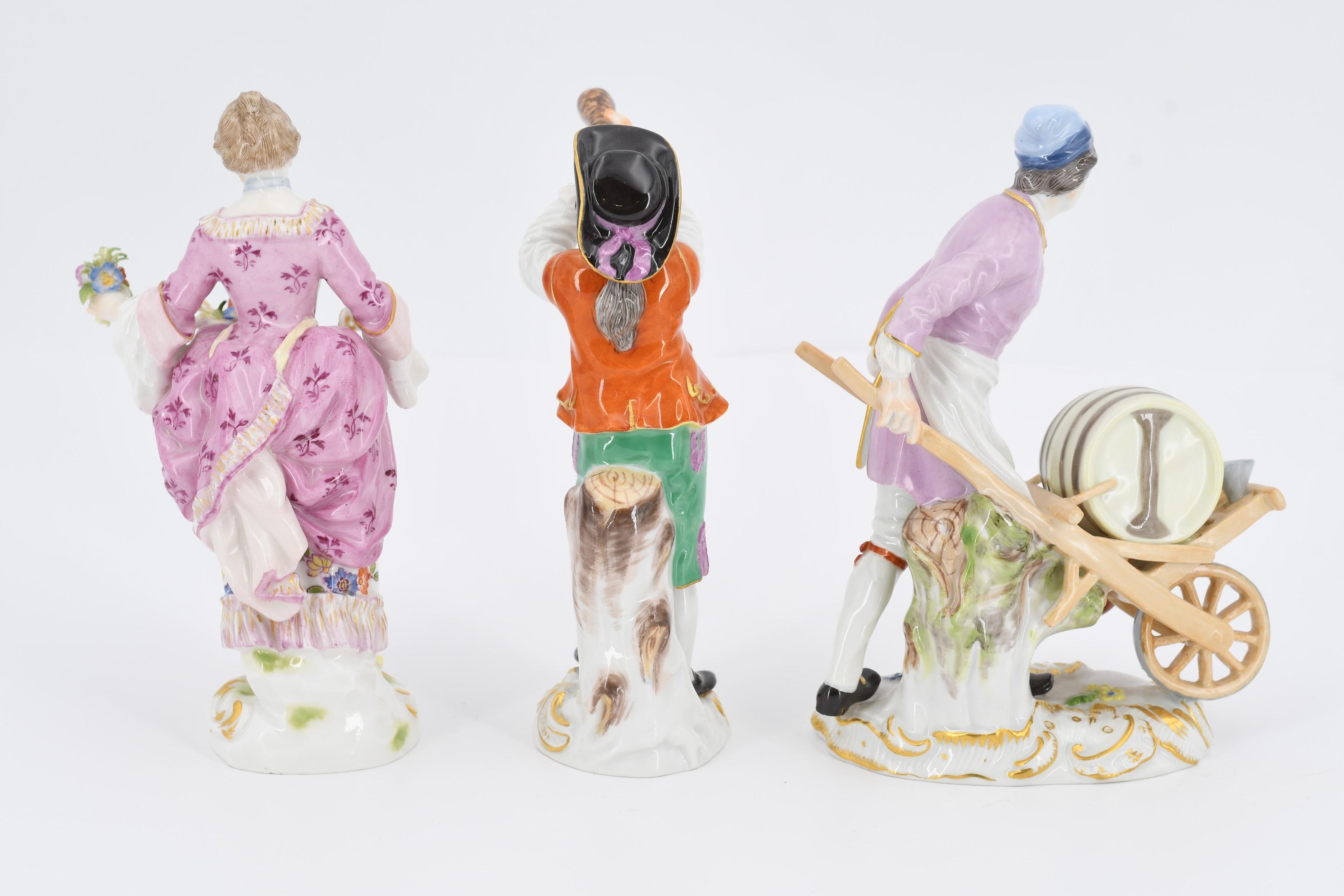 11 figurines from a series "Cris de Paris" - Image 14 of 16