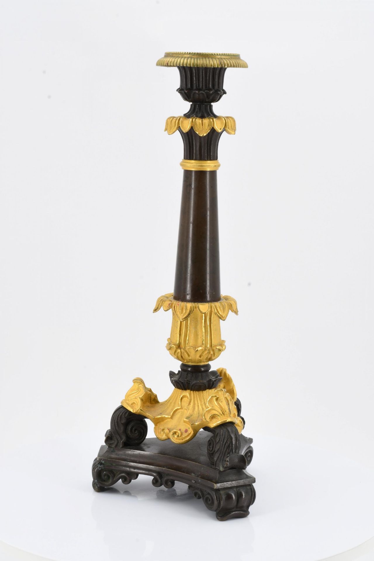 Pair of Charles X candlesticks - Image 6 of 7