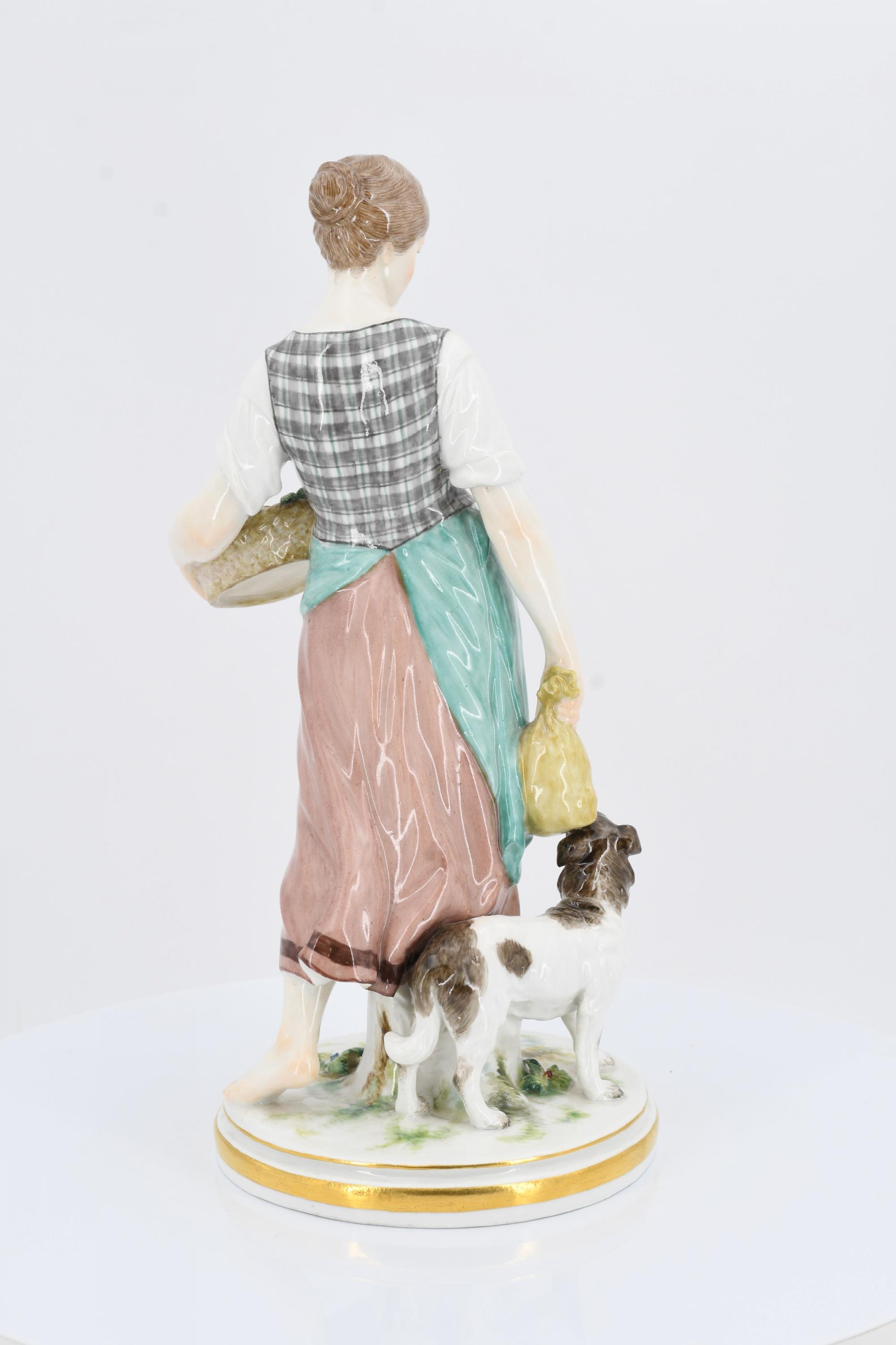 A maid with vegetables and spaniel - Image 4 of 6