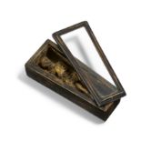 'Tödlein' in a glass coffin casket