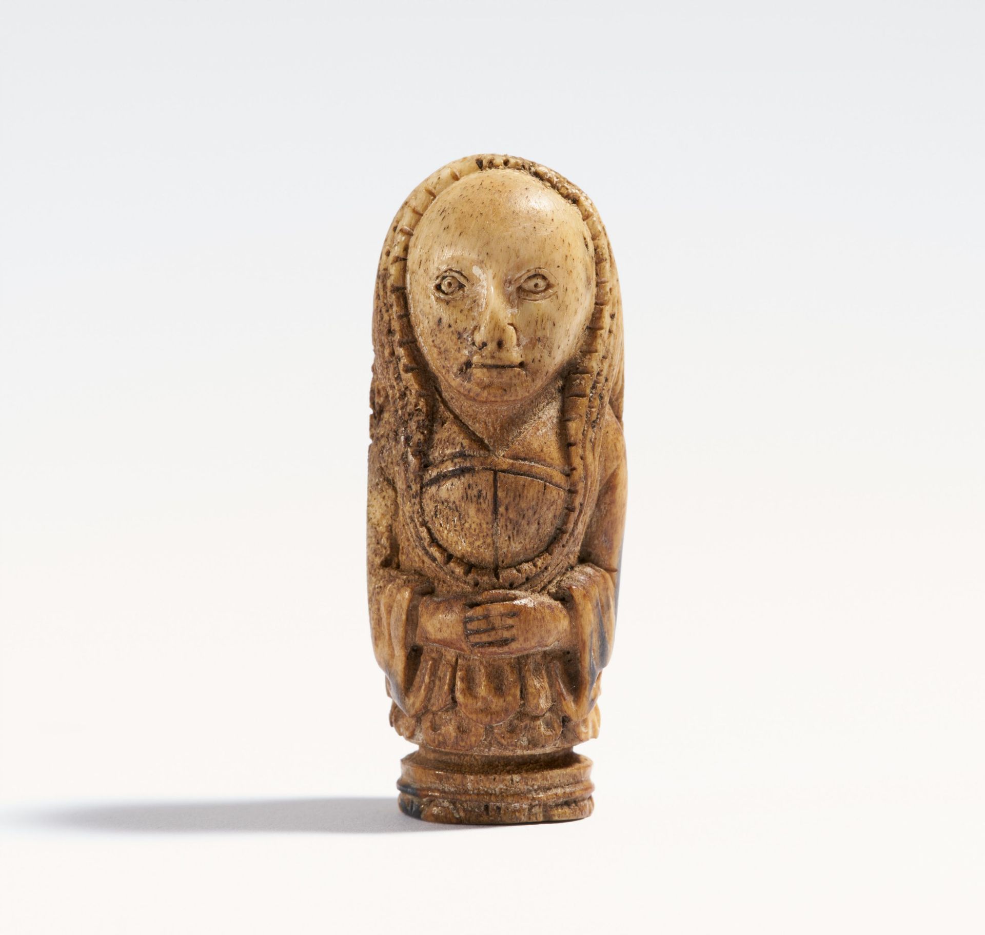 Reversible handle with skeleton and young woman - Image 3 of 4