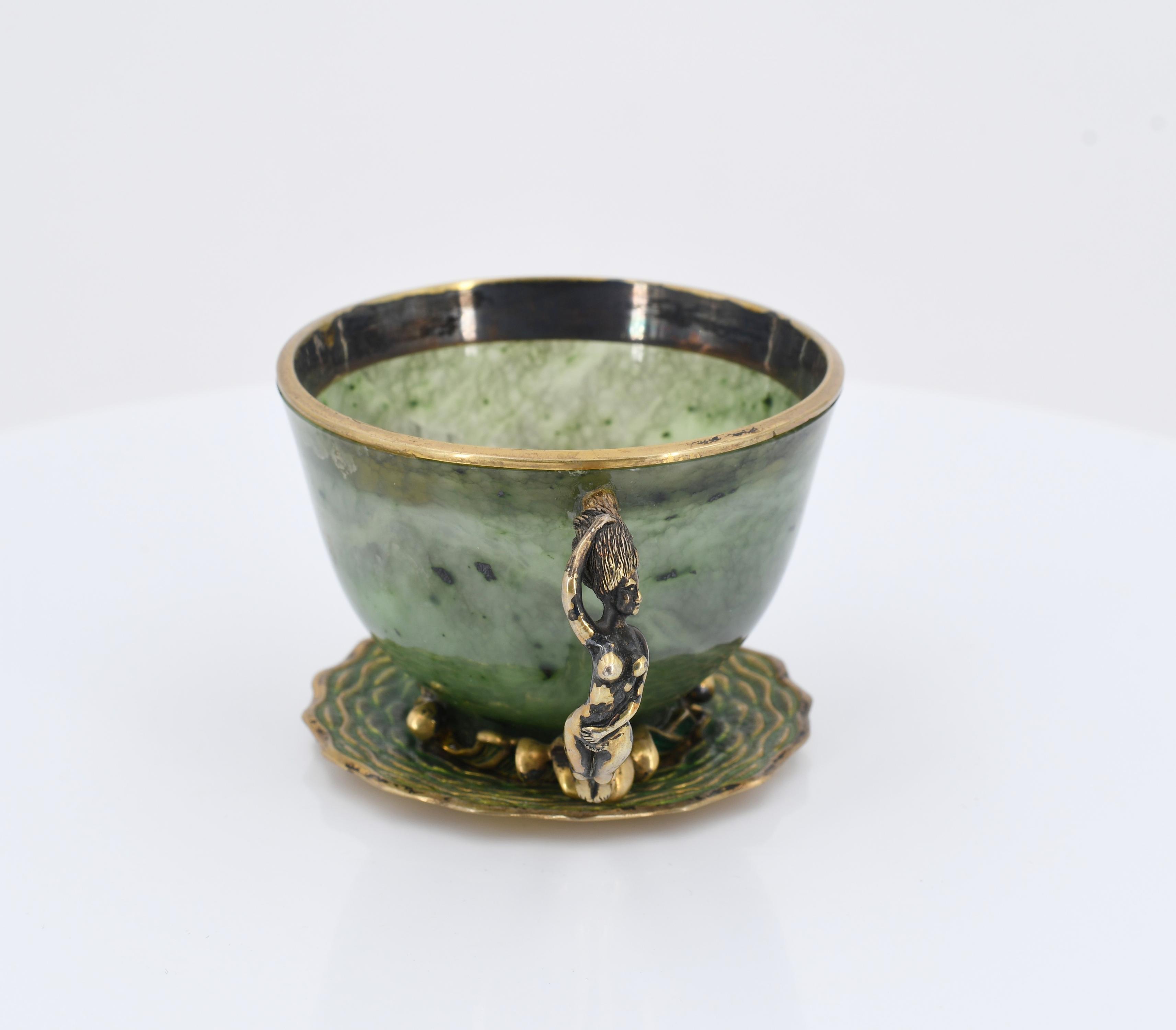 Jade bowl - Image 3 of 7