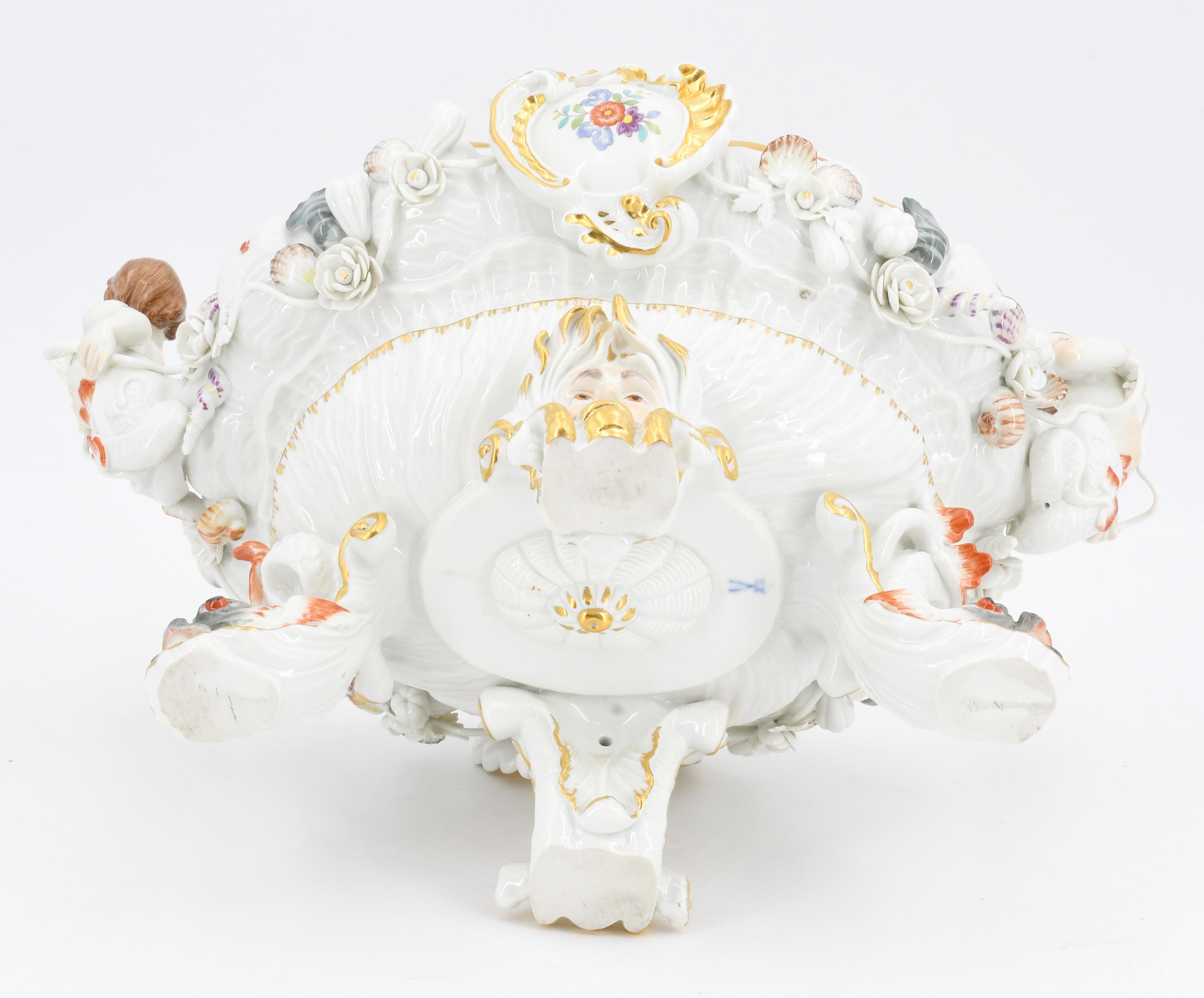 Tureen with Acis and Galathea from the Swan Service - Image 6 of 7