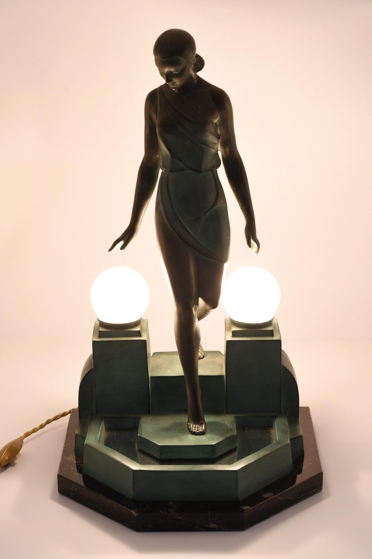 Figural lamp "Nausicaa" - Image 7 of 7