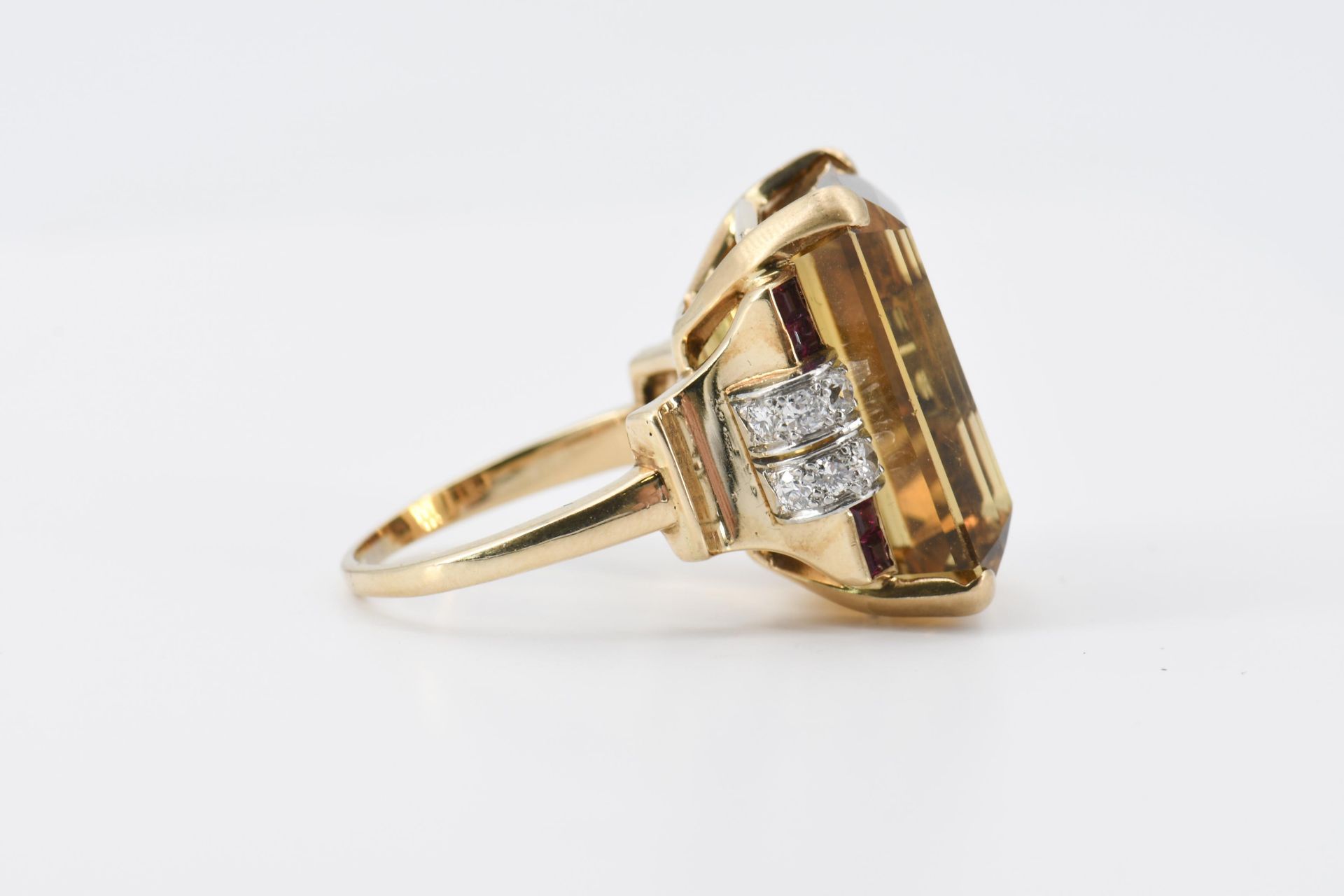 Citrine-Diamond-Ring - Image 3 of 5