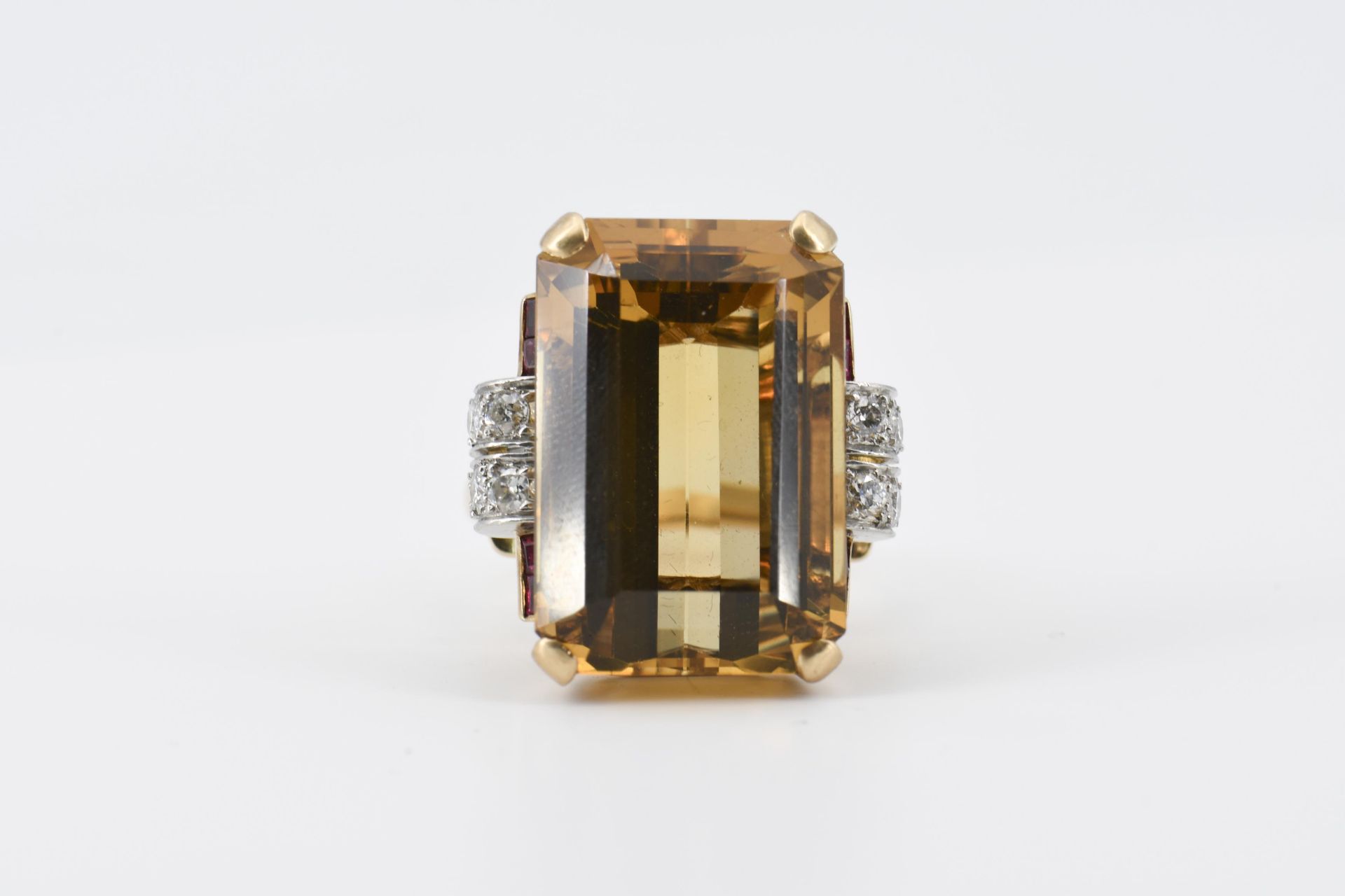 Citrine-Diamond-Ring - Image 2 of 5