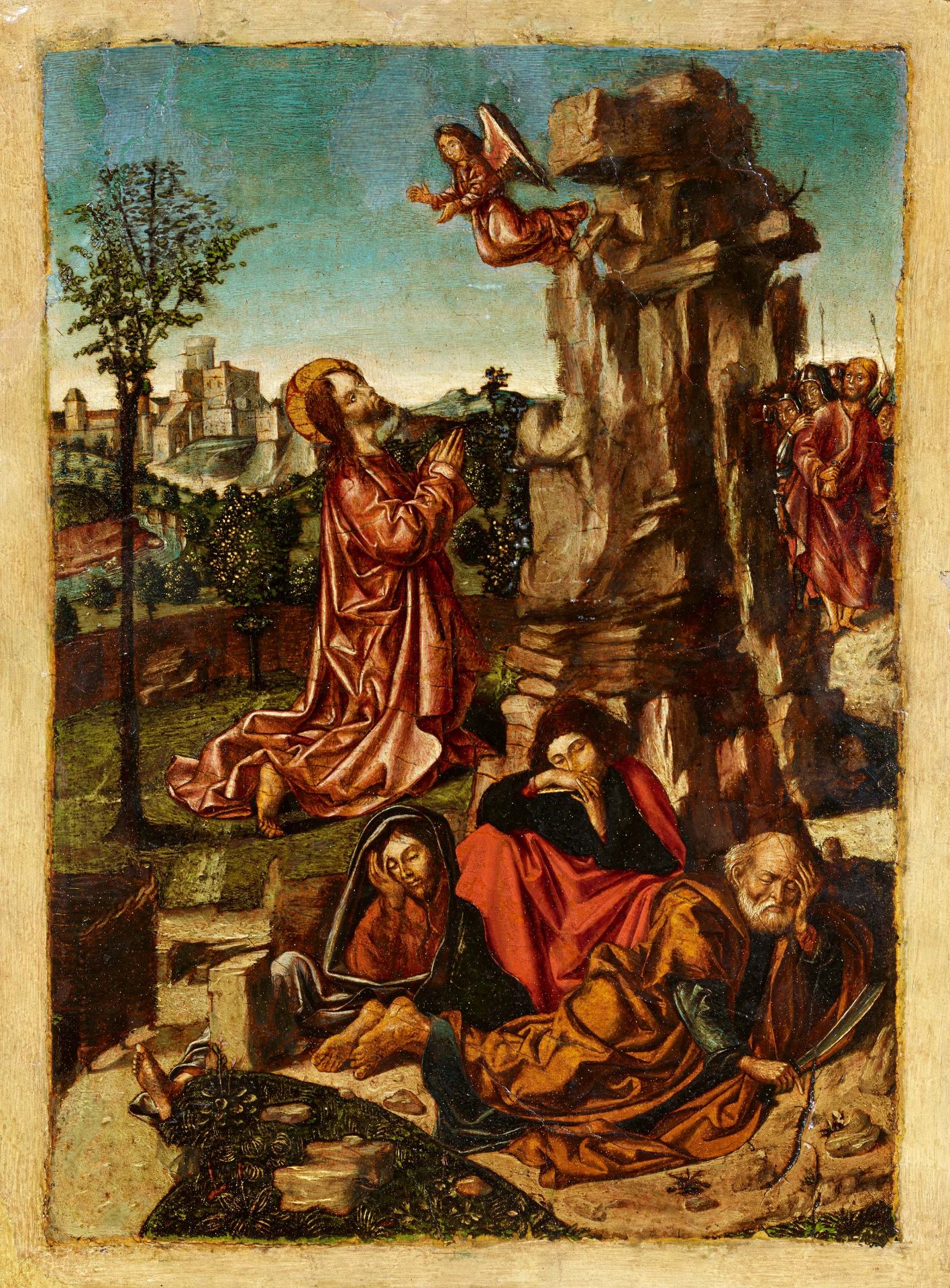 South German School: Christ at the Mount of Olives