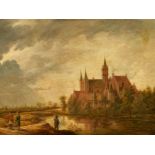 David d.J. Teniers: Landschaft mit Blick auf das Kasteel Ter Elst