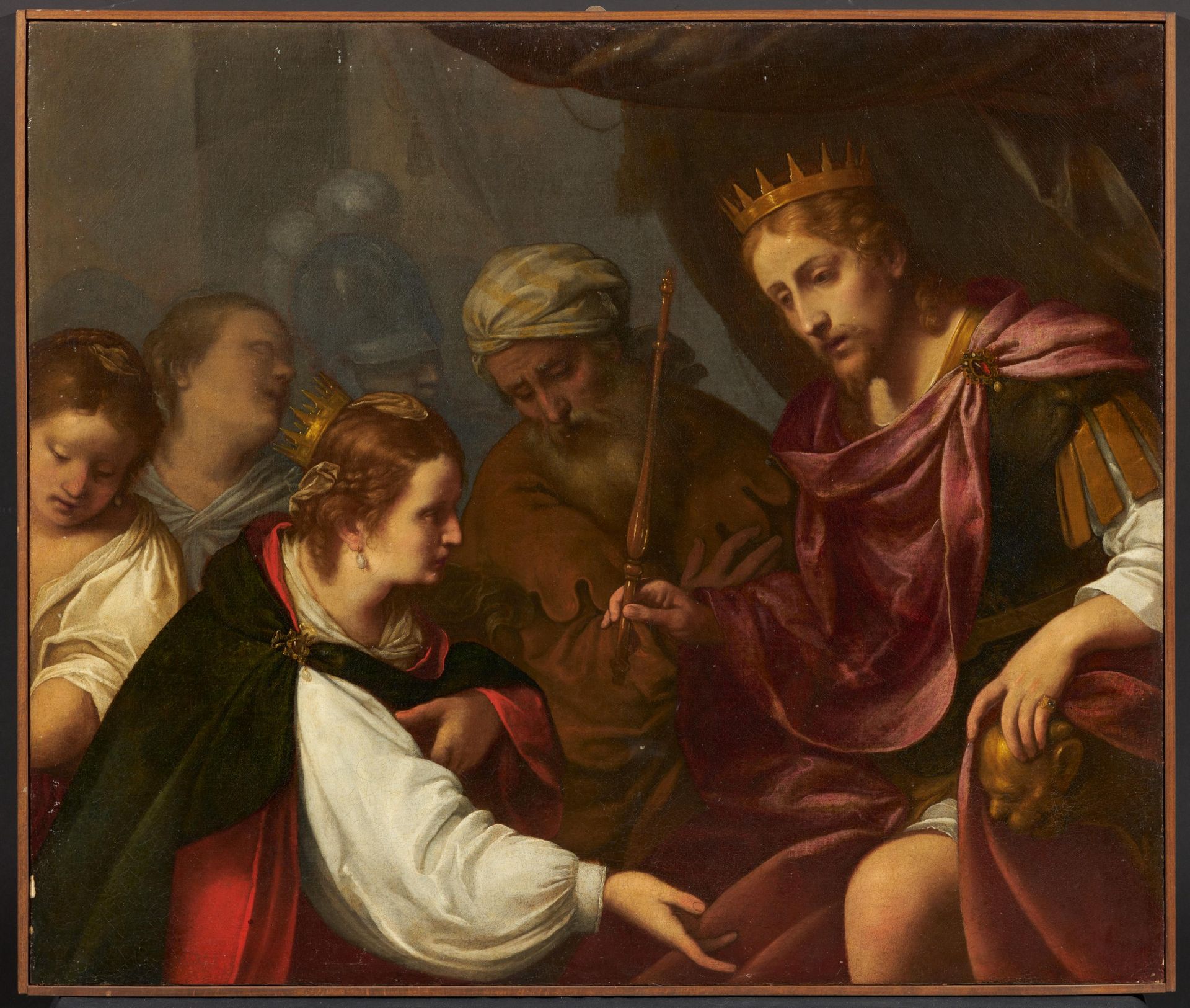 Carlo Ceresa: Esther before Ahasuerus - Image 2 of 4