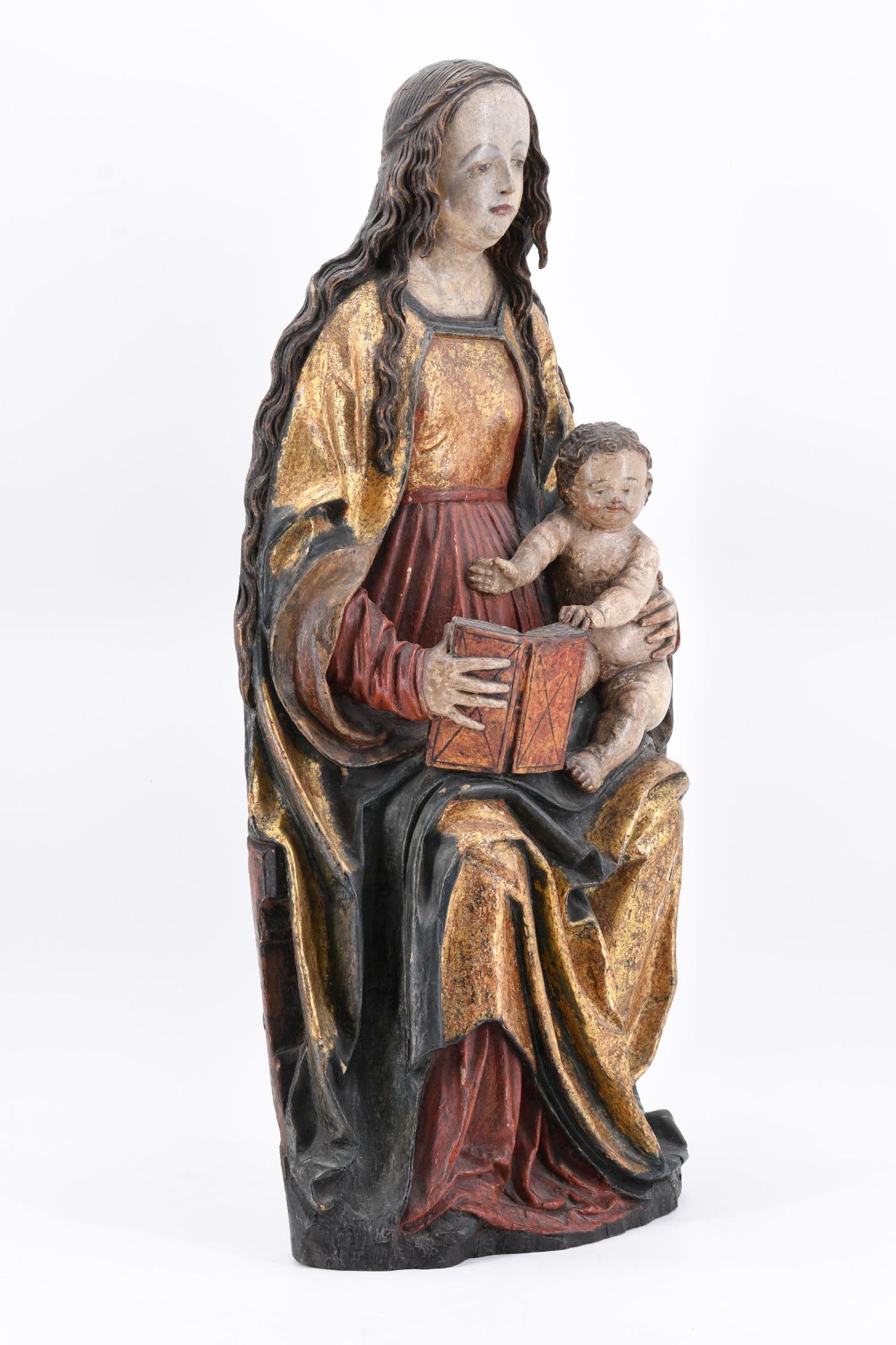 Süddeutsche Schule: Maria mit dem Christusknaben - Bild 7 aus 12