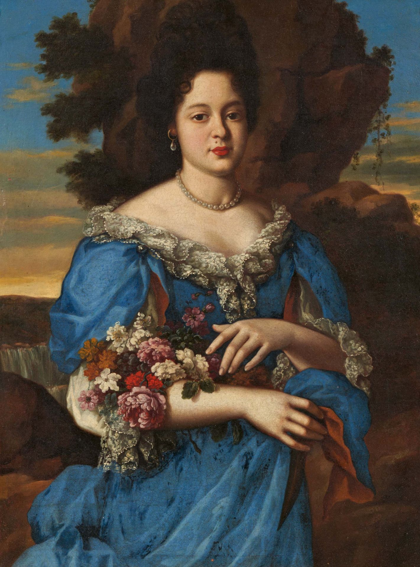 Pier Francesco Cittadini: Porträt einer Dame als Flora