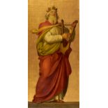 Eduard Bendemann: König David mit Harfe
