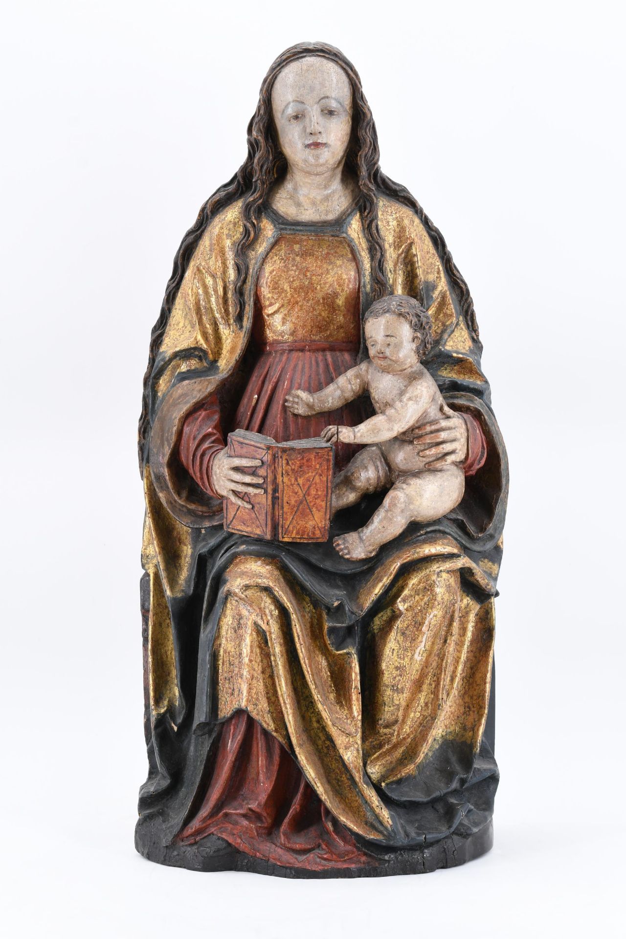 Süddeutsche Schule: Maria mit dem Christusknaben - Bild 6 aus 12