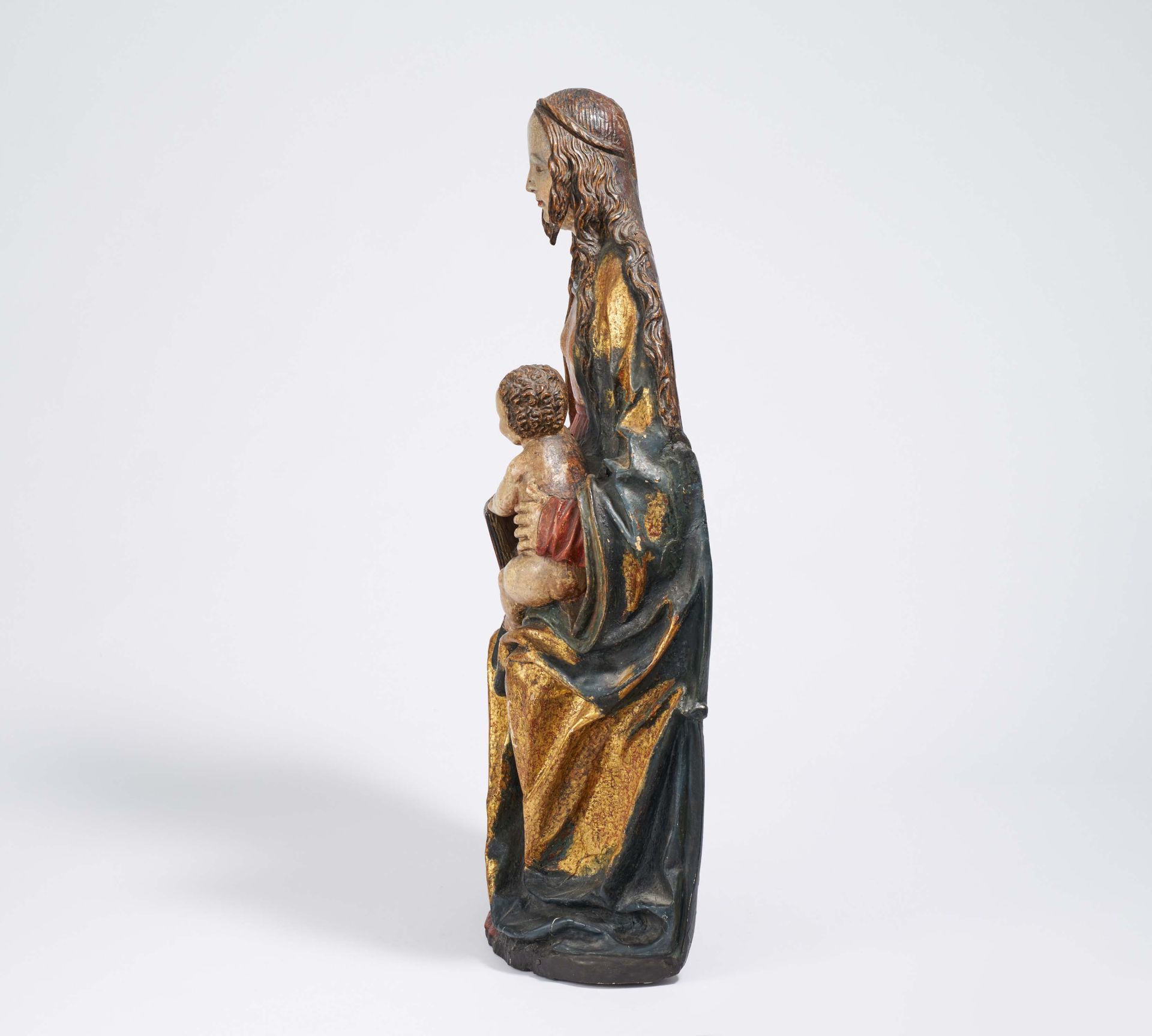 South German School: Mary with the Christ Child - Image 4 of 12