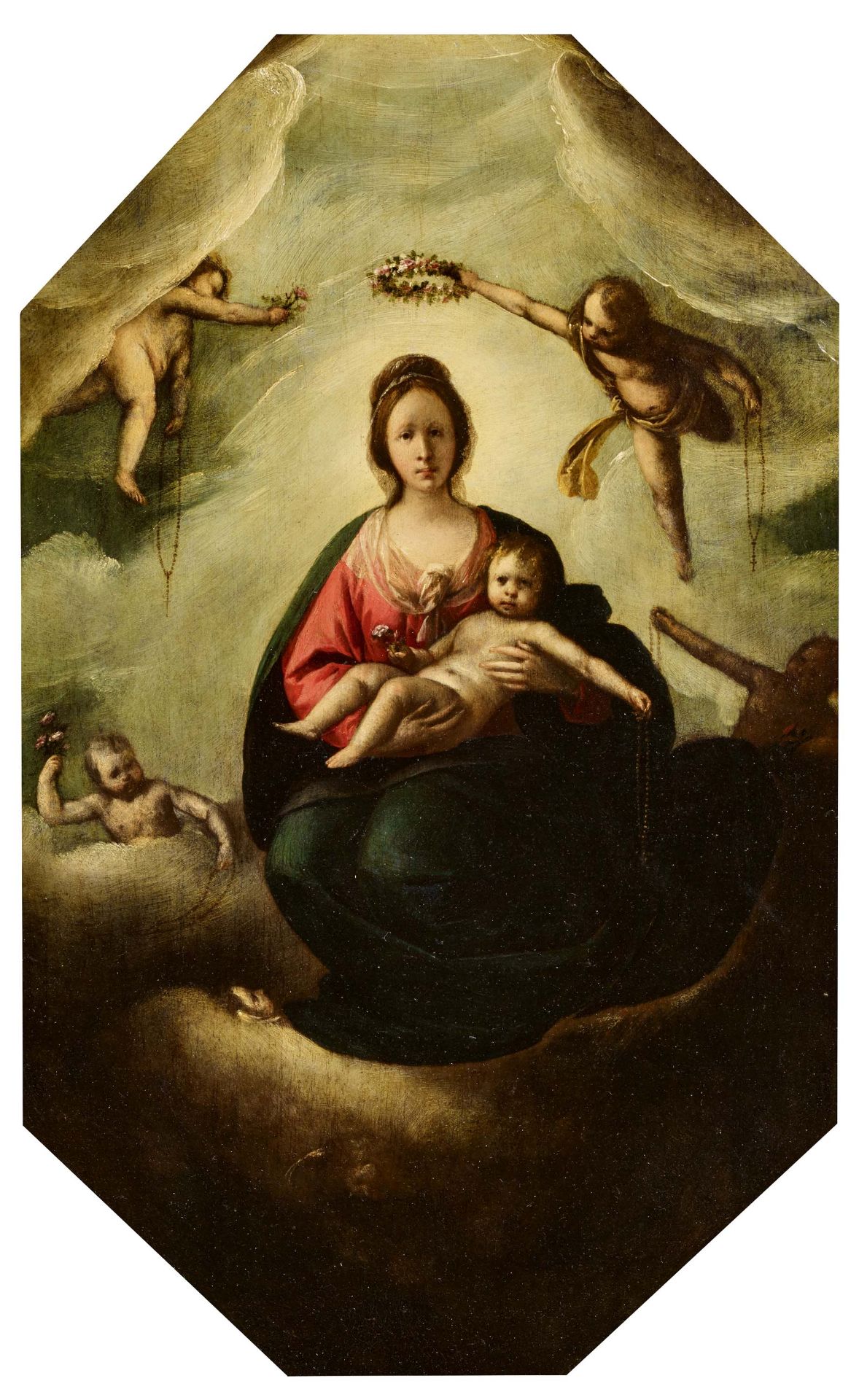 Giovanni Stefano Danedi: Madonna mit Kind und Engeln