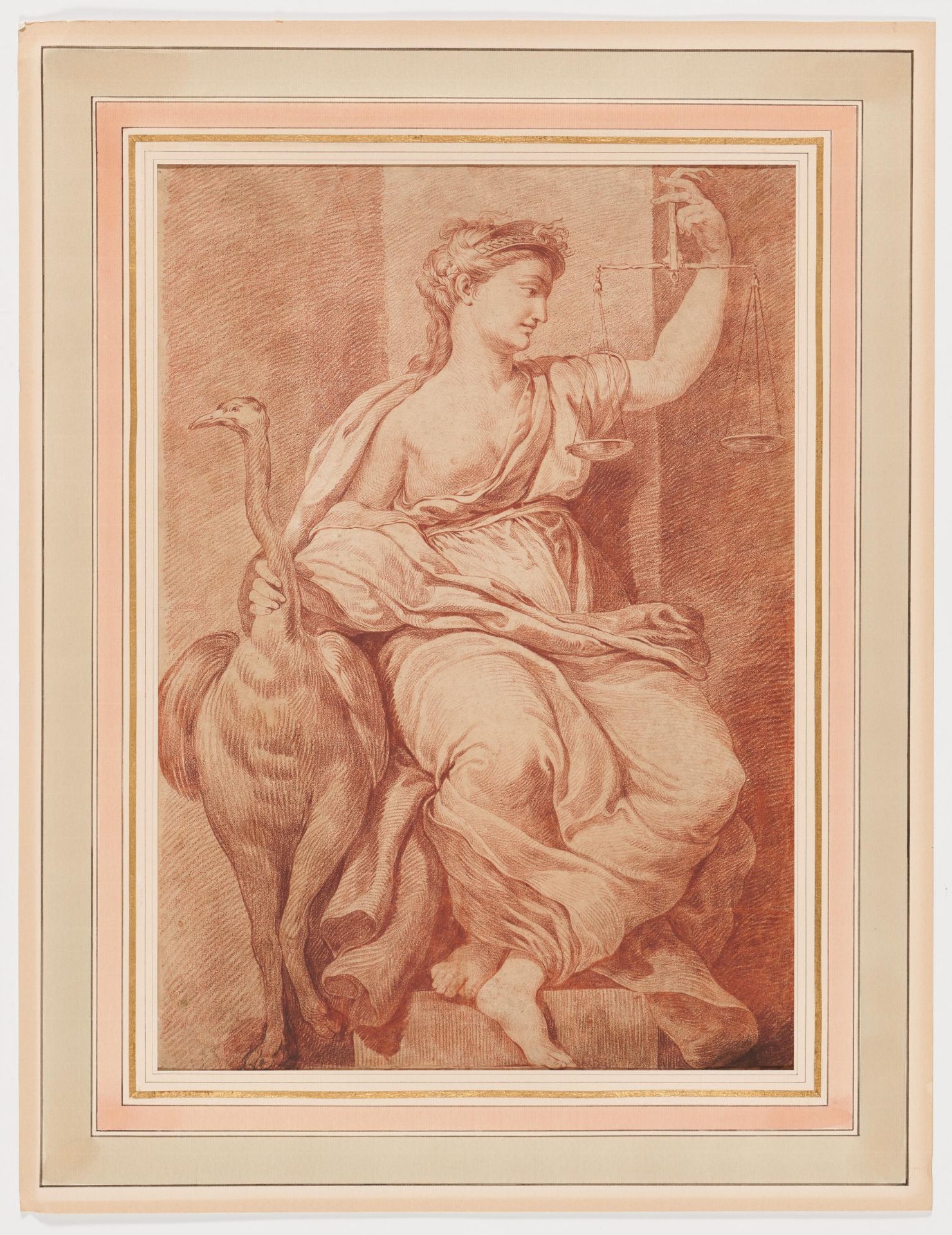 Charles Joseph Natoire: Allegory of Justice - Image 2 of 4