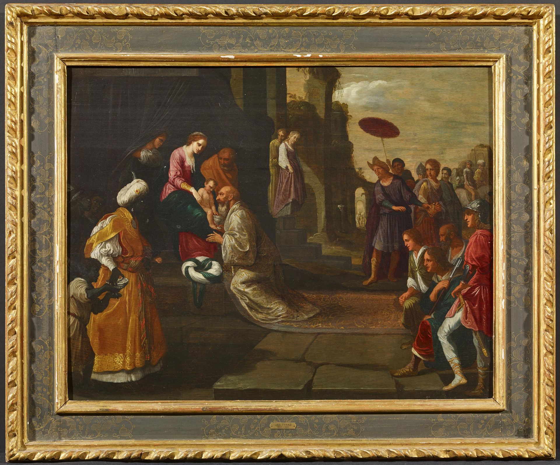 Jan Symonsz Pynas: The Adoration of the Magi - Image 2 of 4