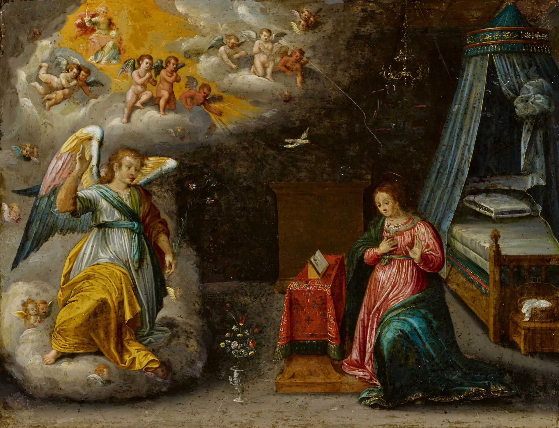 Flemish School: The Annunciation of Mary