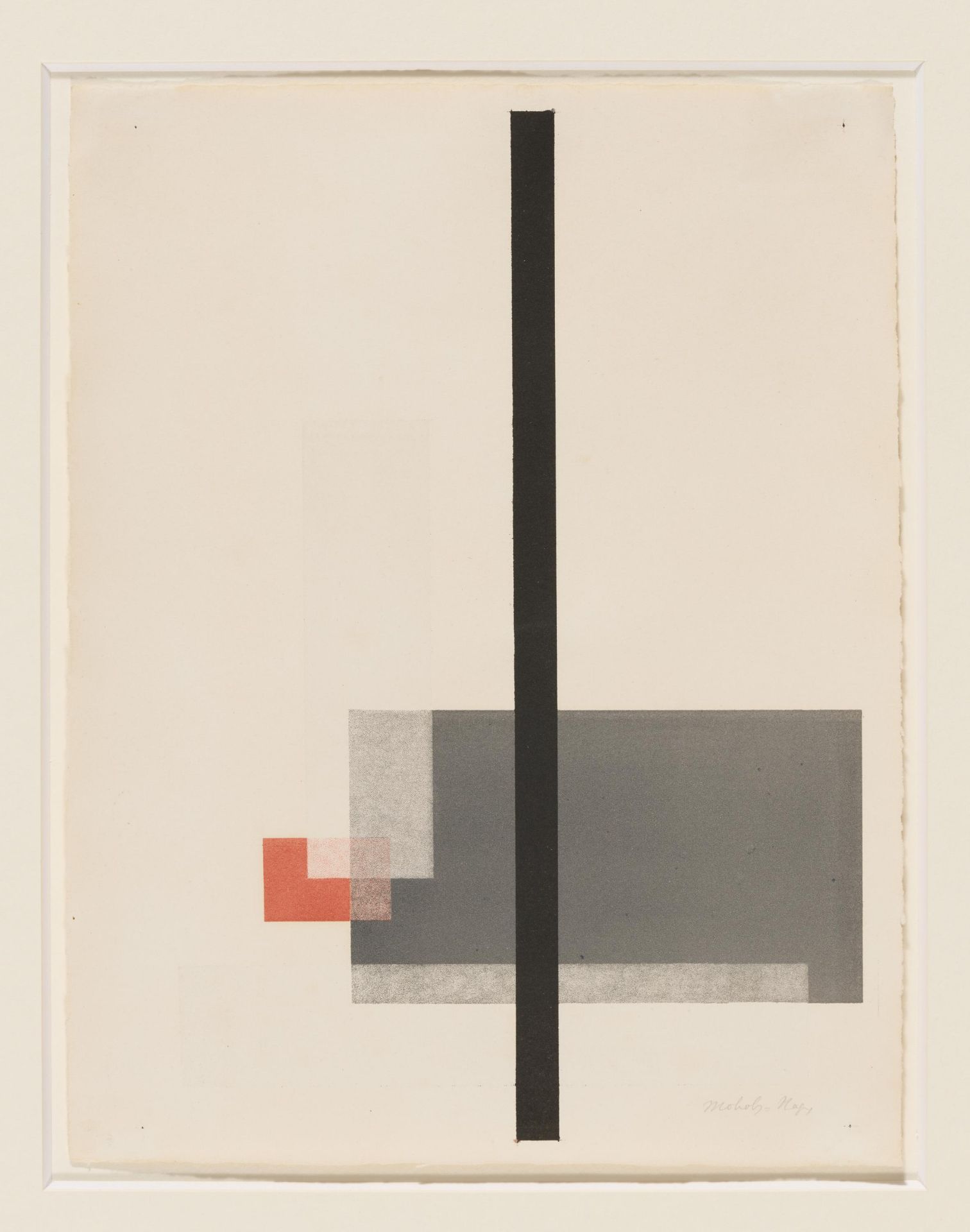 Lászlò Moholy-Nagy: Untitled (Komposition) - Image 2 of 3