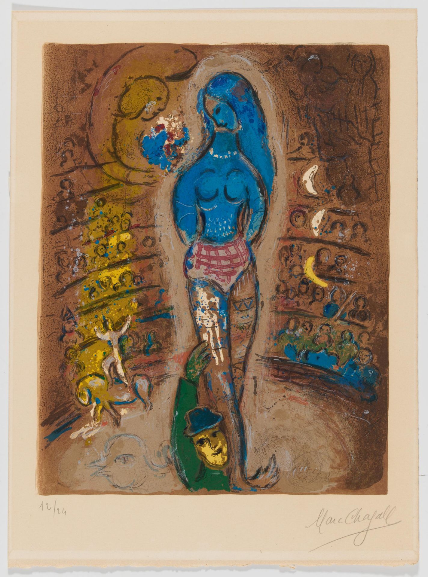 Marc Chagall: Ohne Titel - Bild 2 aus 4