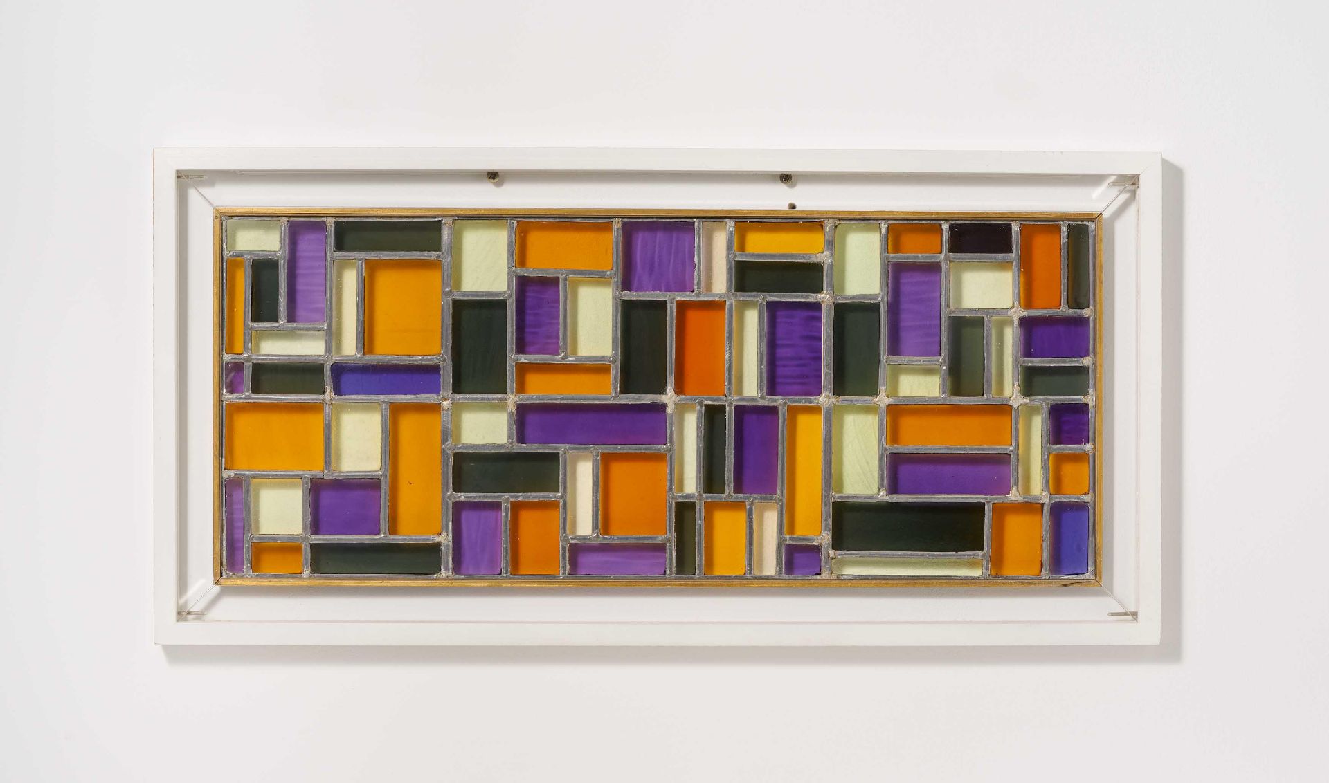 Theo van Doesburg: Glass-in-lood-compositie VIII