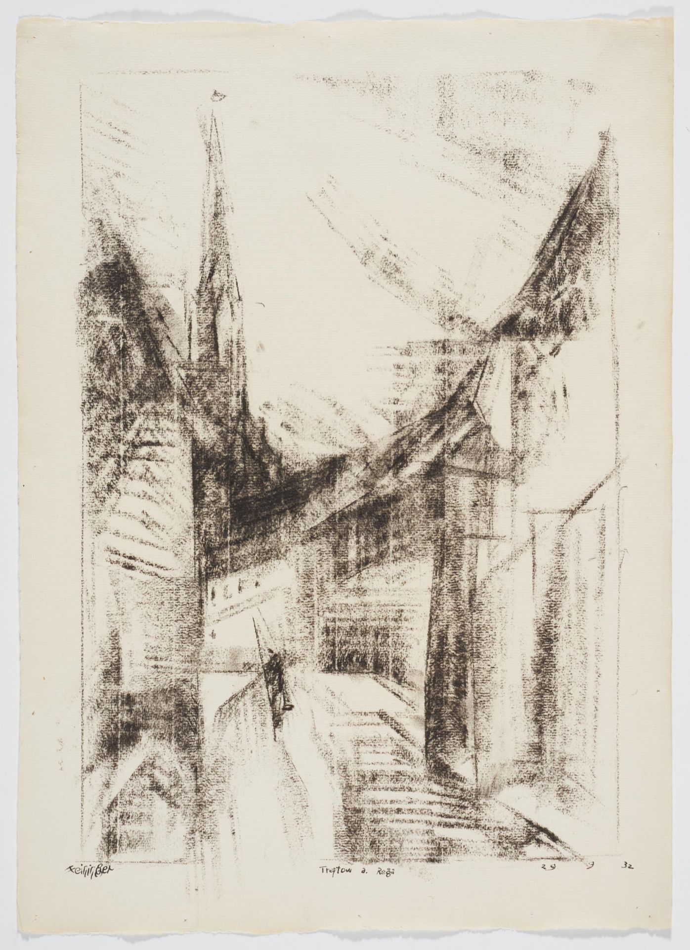 Lyonel Feininger: Treptow a. Rega - Image 2 of 4