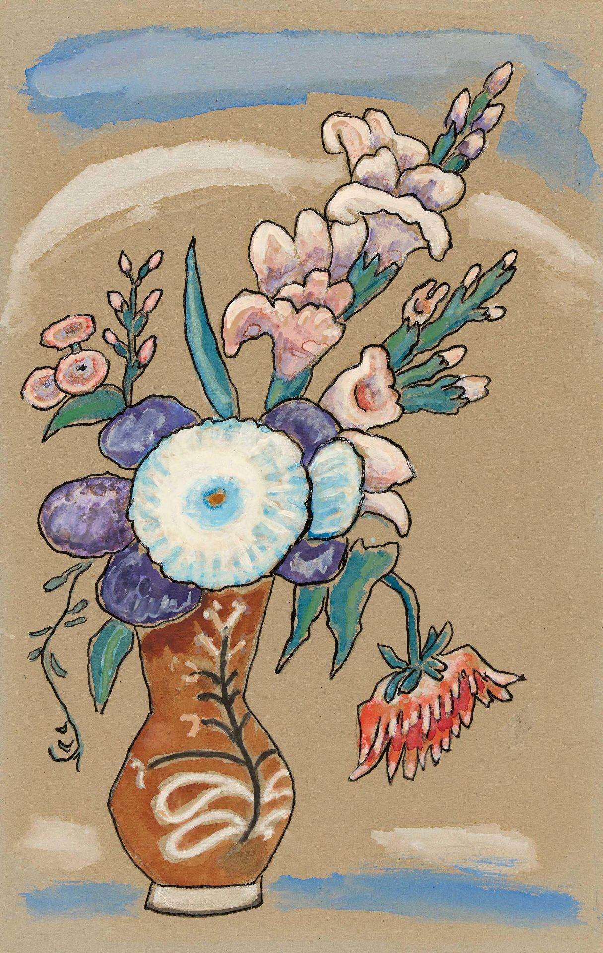 Gabriele Münter: Untitled (Blumenvase)