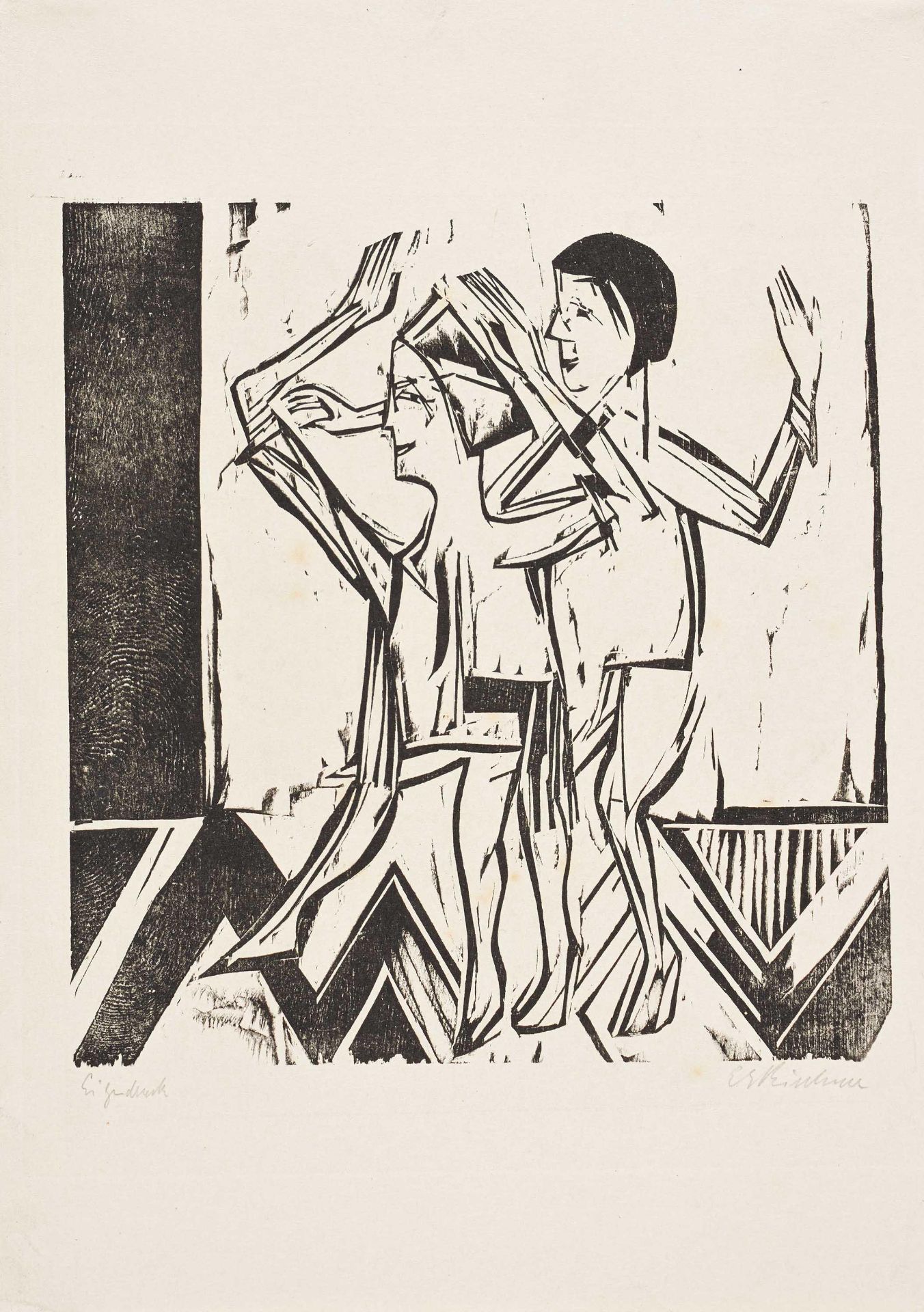 Ernst Ludwig Kirchner: Tanzende Kinder