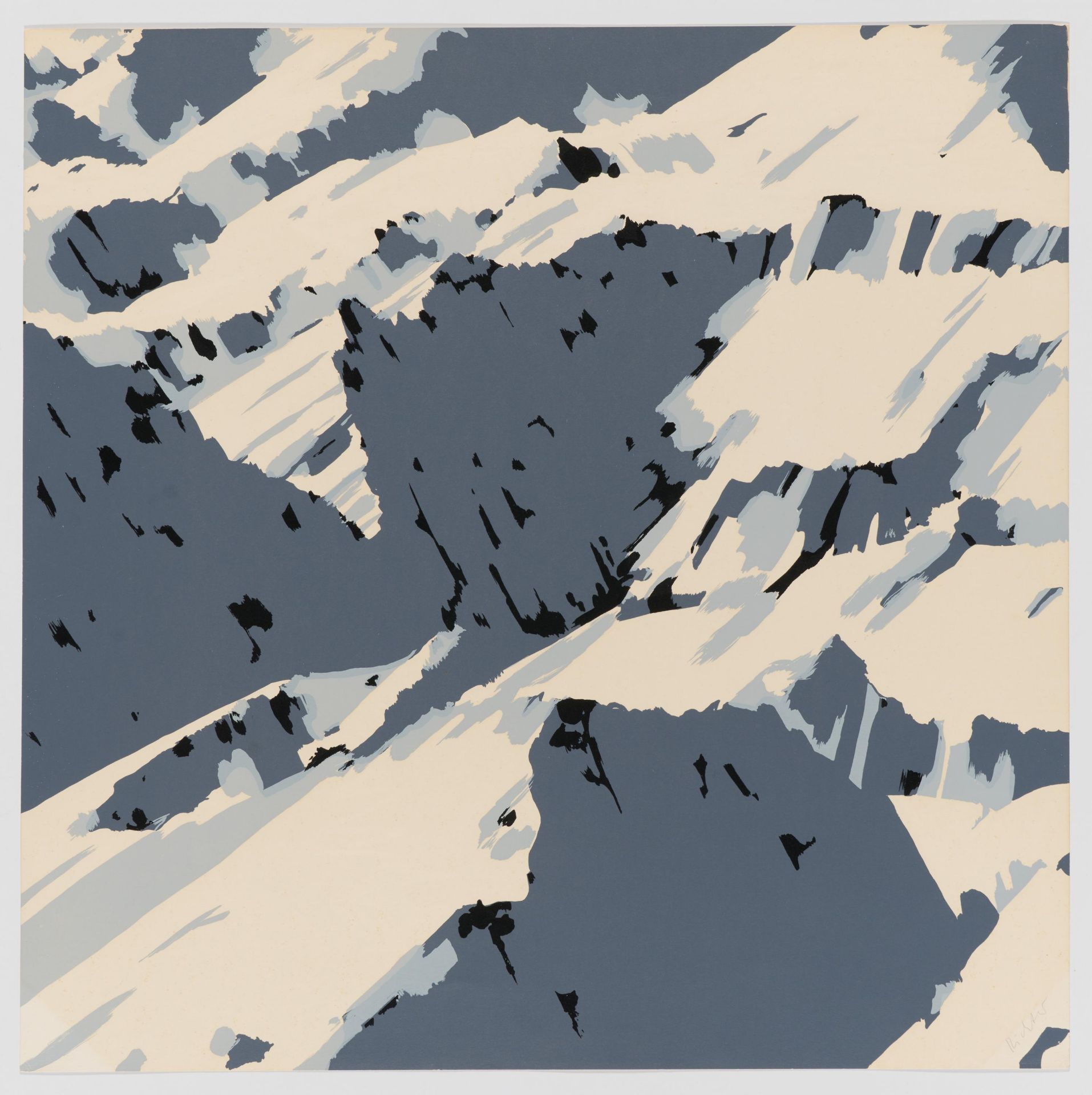 Gerhard Richter: Schweizer Alpen I (B 1) - Bild 2 aus 4