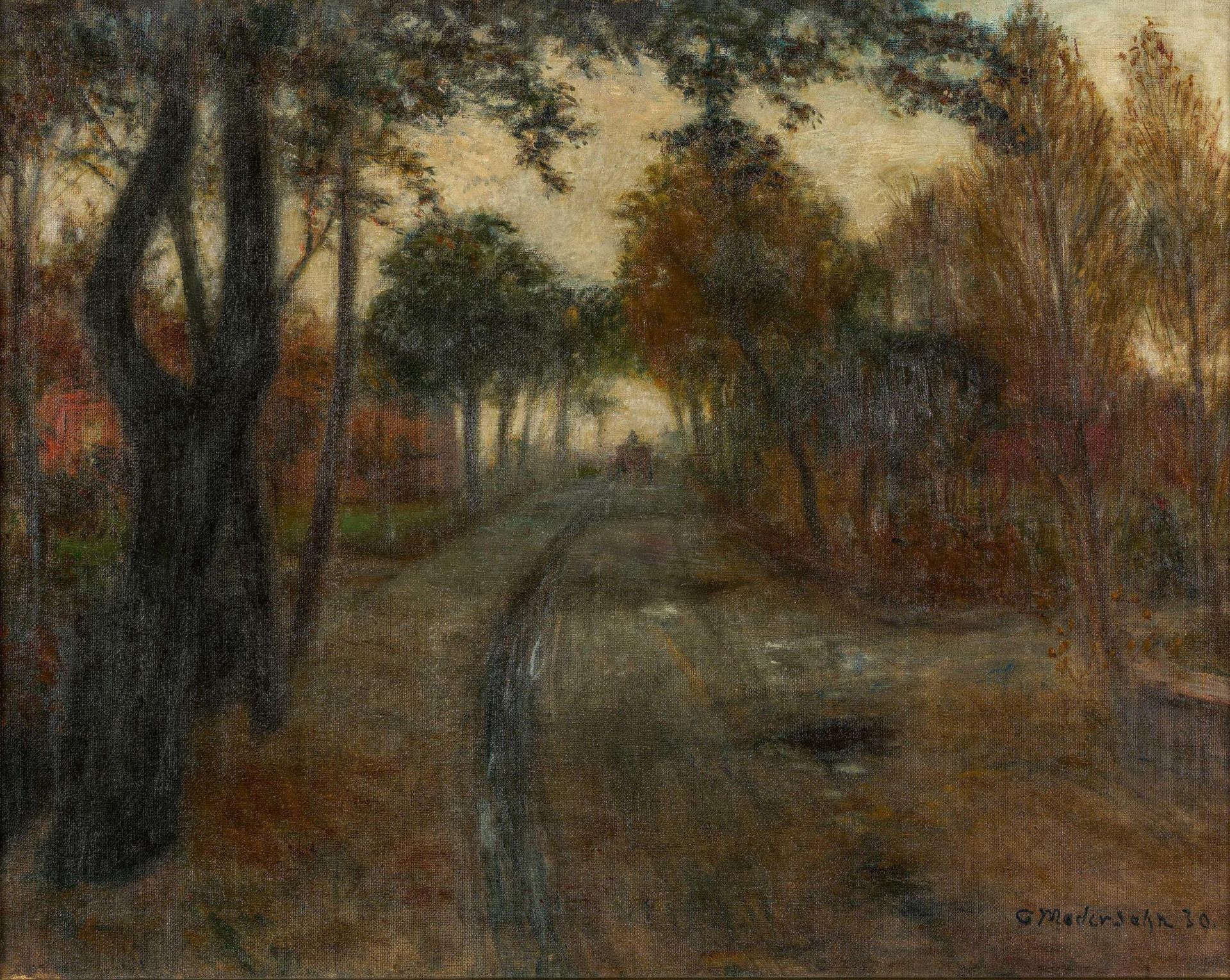 Otto Modersohn: Herbstlandschaft