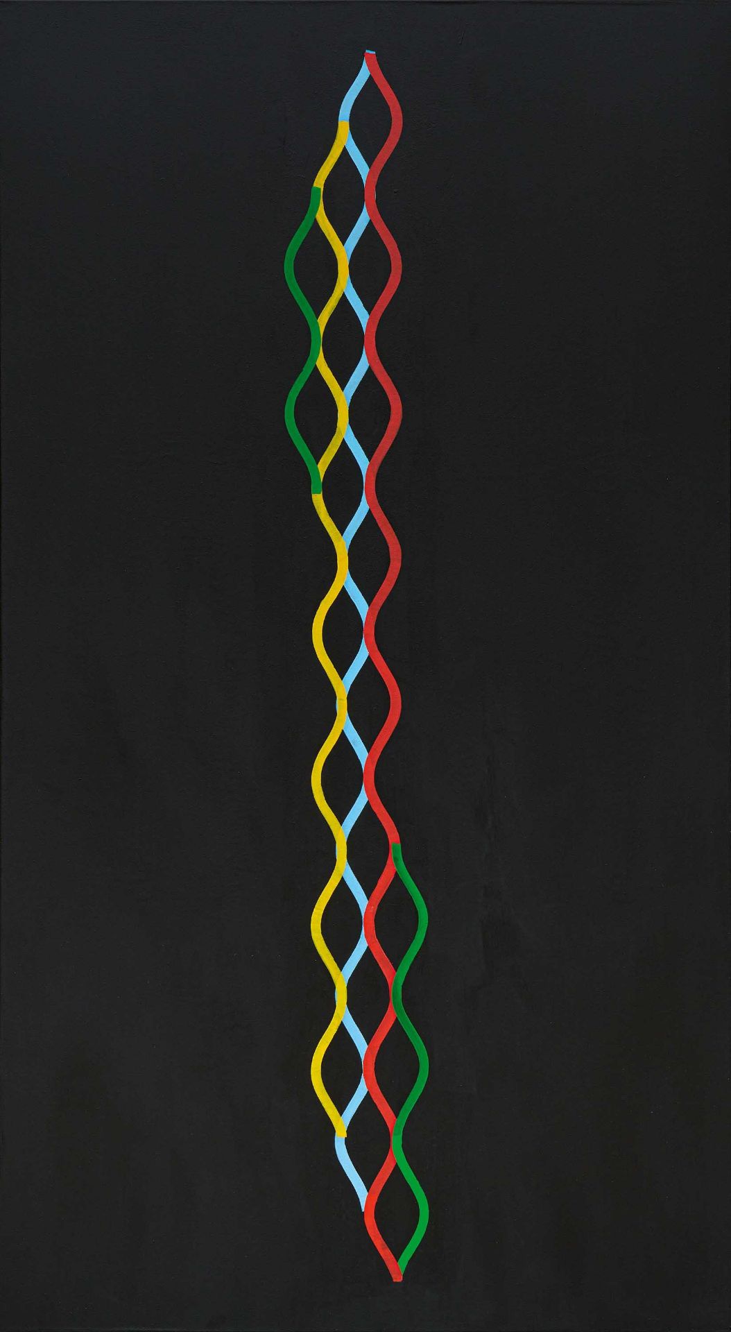 Diango Hernández: Ohne Titel (Wave Painting)