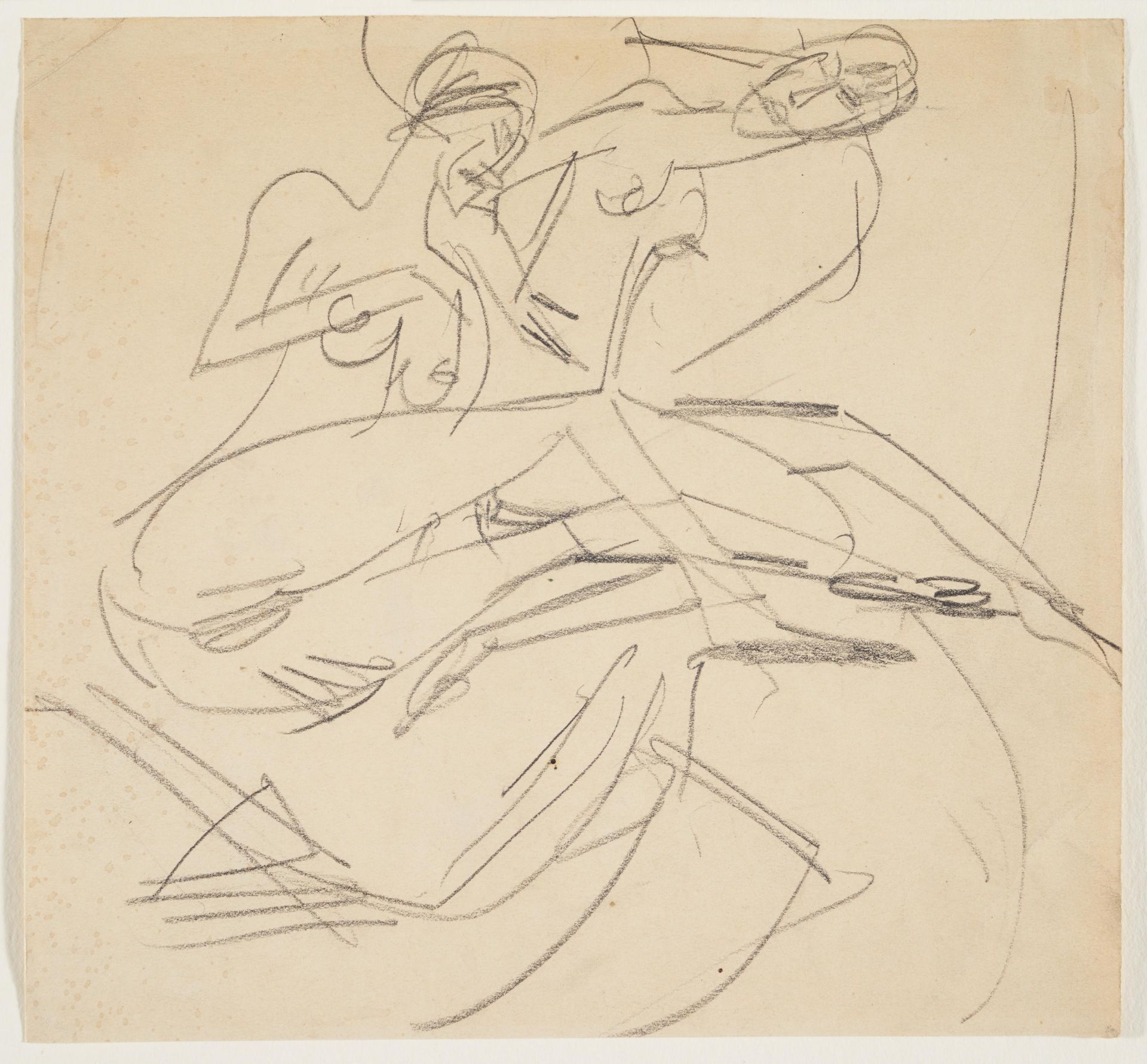 Ernst Ludwig Kirchner: Two Female Acts (Erna and Gerda) - Image 2 of 4