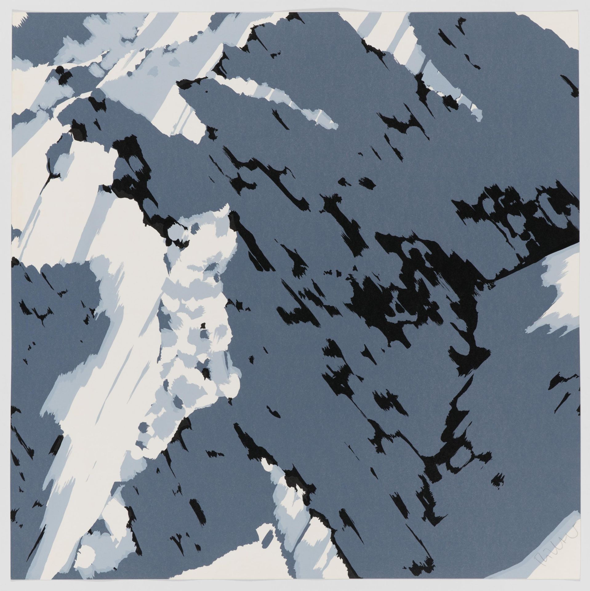 Gerhard Richter: Schweizer Alpen I (A1) - Bild 2 aus 4