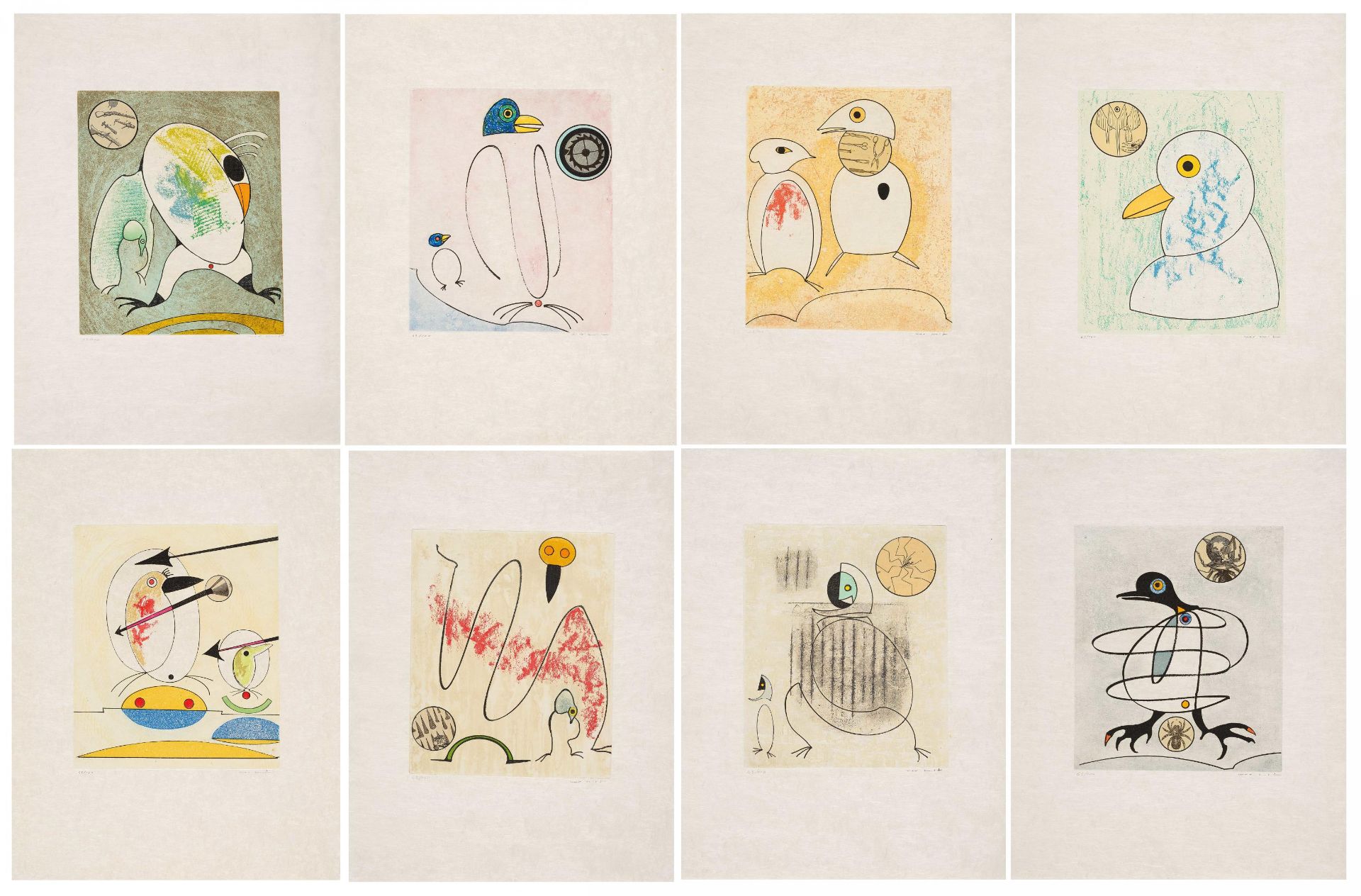 Max Ernst: Zu: Dorothea Tanning "Oiseaux en péril"