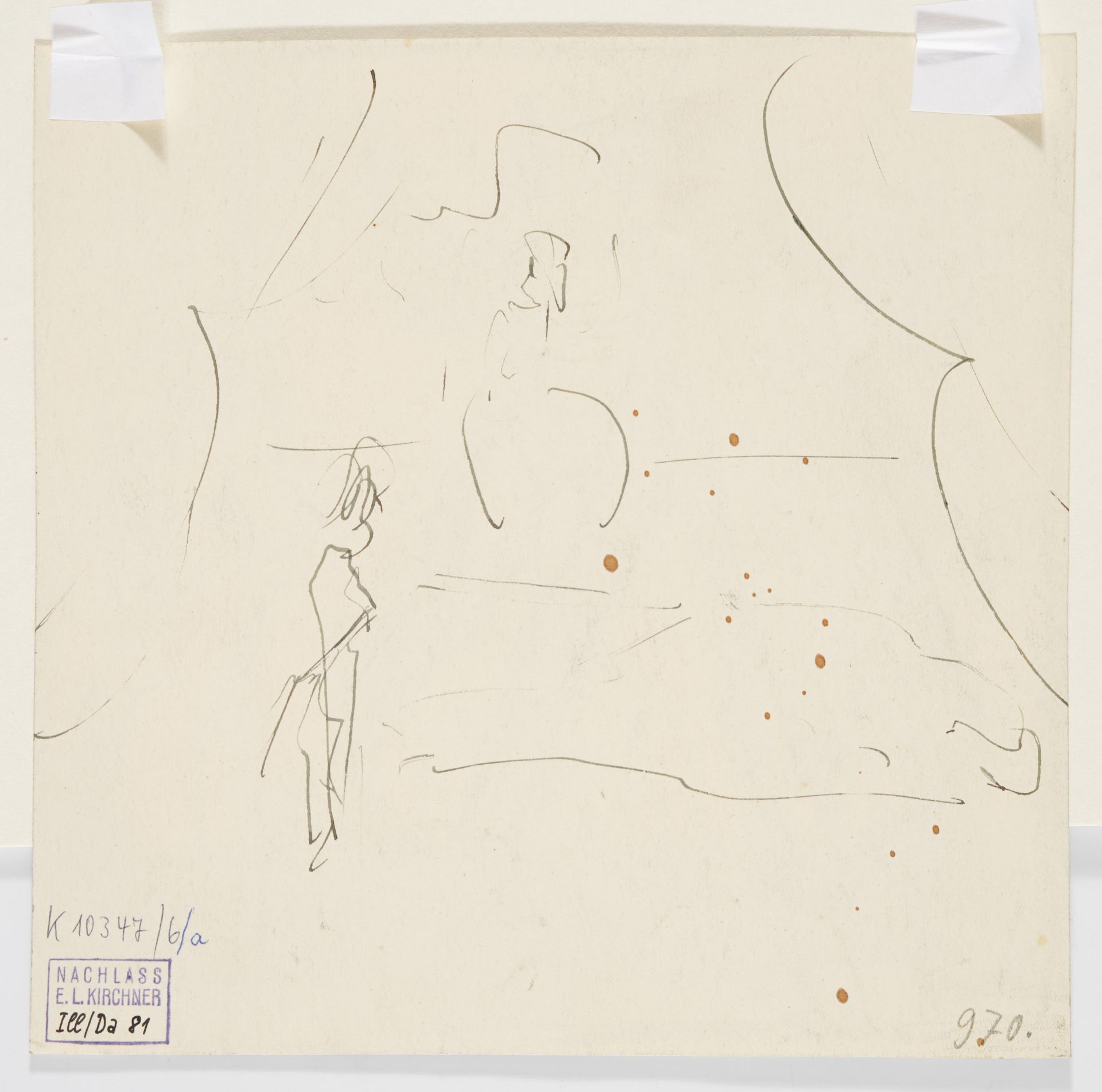 Ernst Ludwig Kirchner: Theaterszene - Bild 3 aus 4