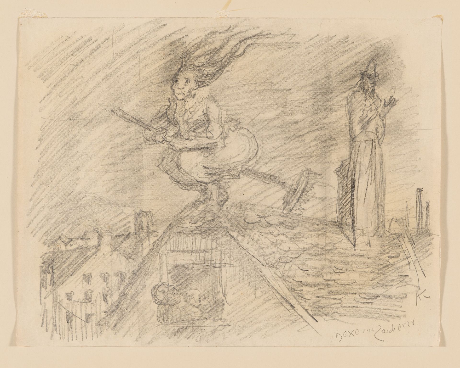 Alfred Kubin: Hexe und Zauberer - Image 2 of 4