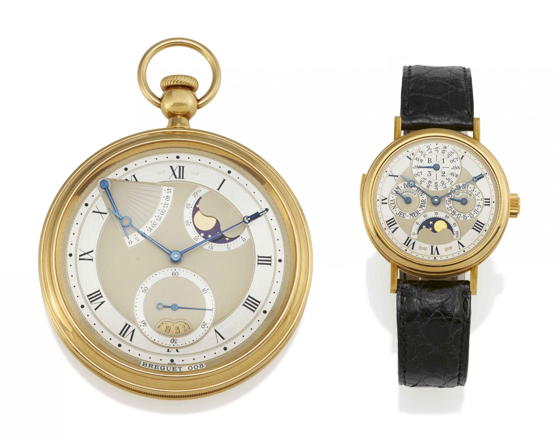 Breguet: Collectable Set of 2 so-called "Souscriptions Watches"