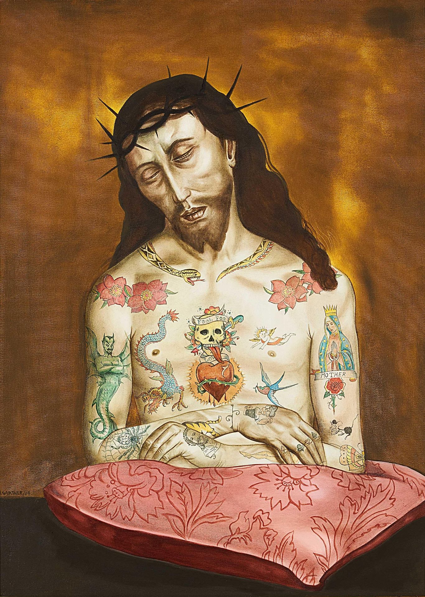 Marianne Gartner: Tattooed Jesus