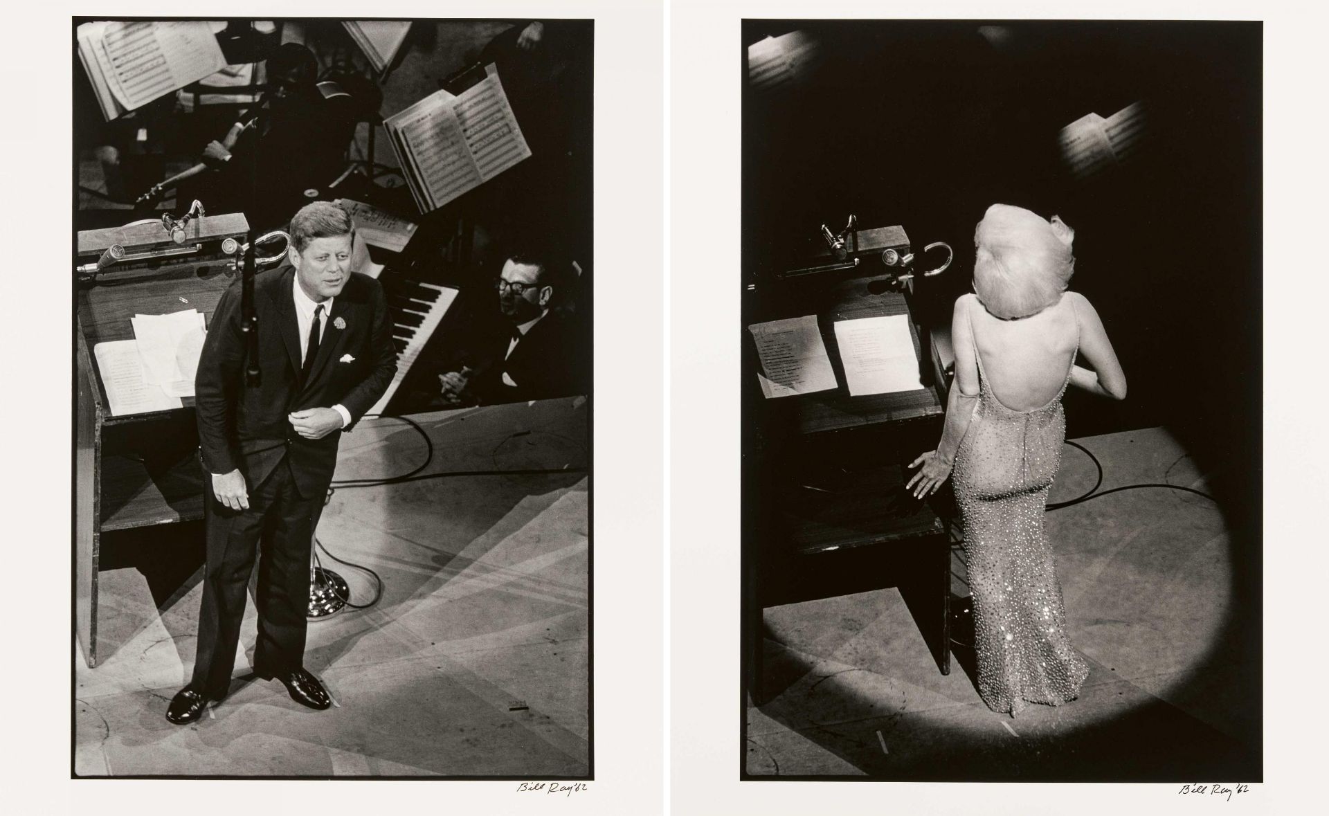 Bill Ray: President John F. Kennedy after Marylin Monroe sang "Happy Birthday" to him/Marylin Monroe