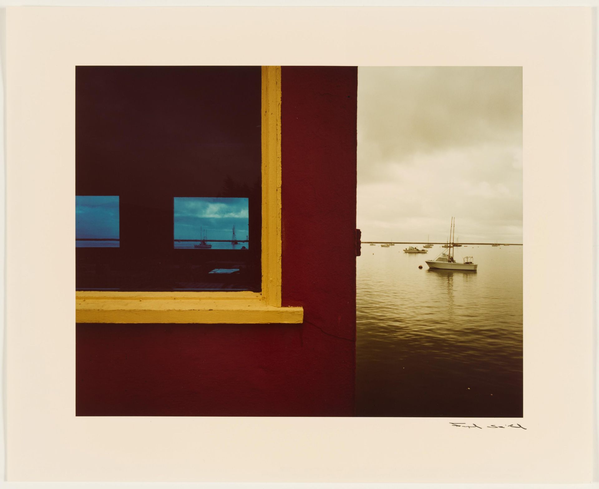 Alfred Seiland: Hafen-Restaurant, Princeton-by-the Sea, Kalifornien, 1979 - Bild 2 aus 4